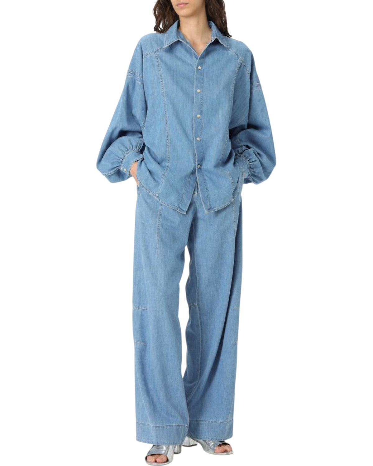 Τζιν παντελόνι φαρδύ