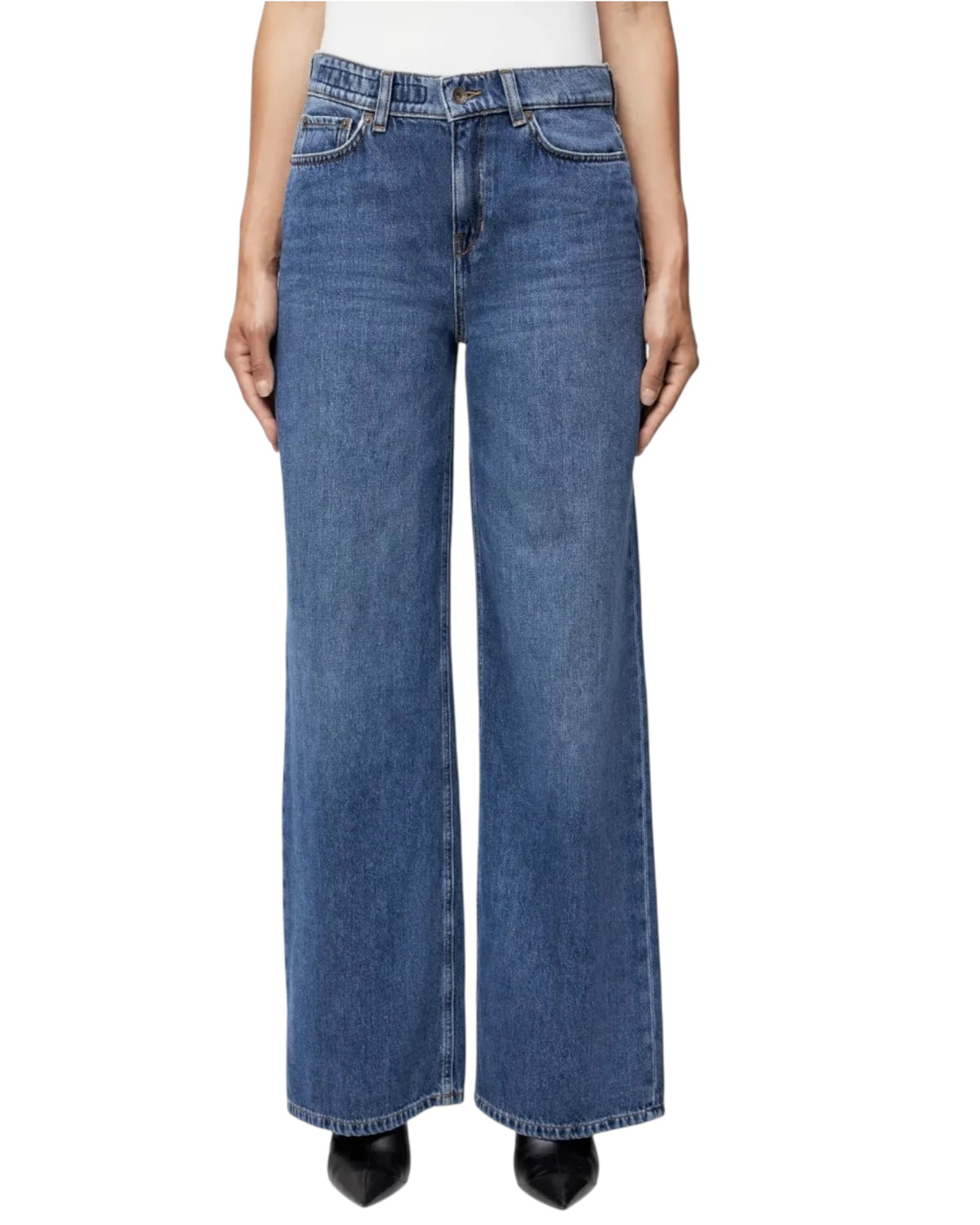 Τζιν με φαρδιά μπατζάκια FLUNG