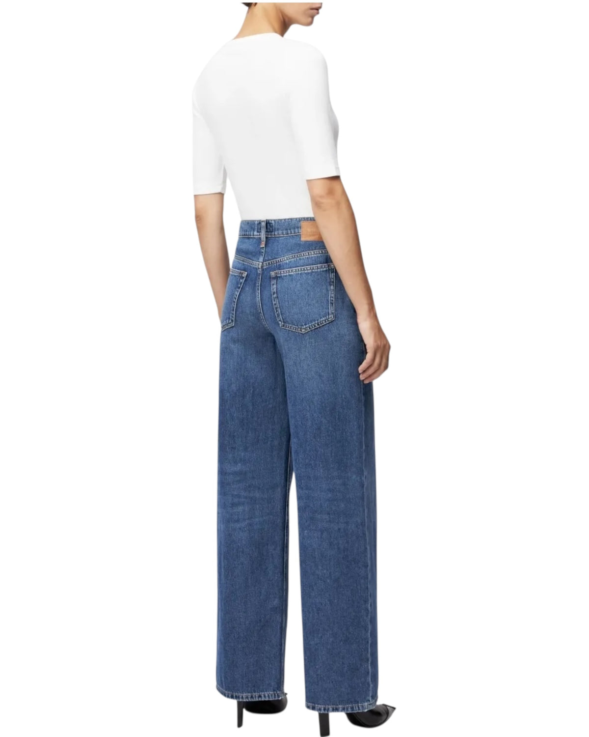 Τζιν με φαρδιά μπατζάκια FLUNG