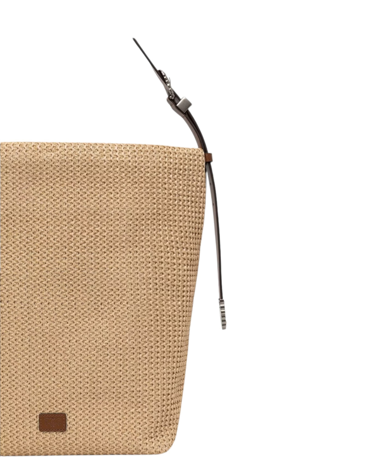Τσάντα BUCKET BIG TRITTICO RAFIA