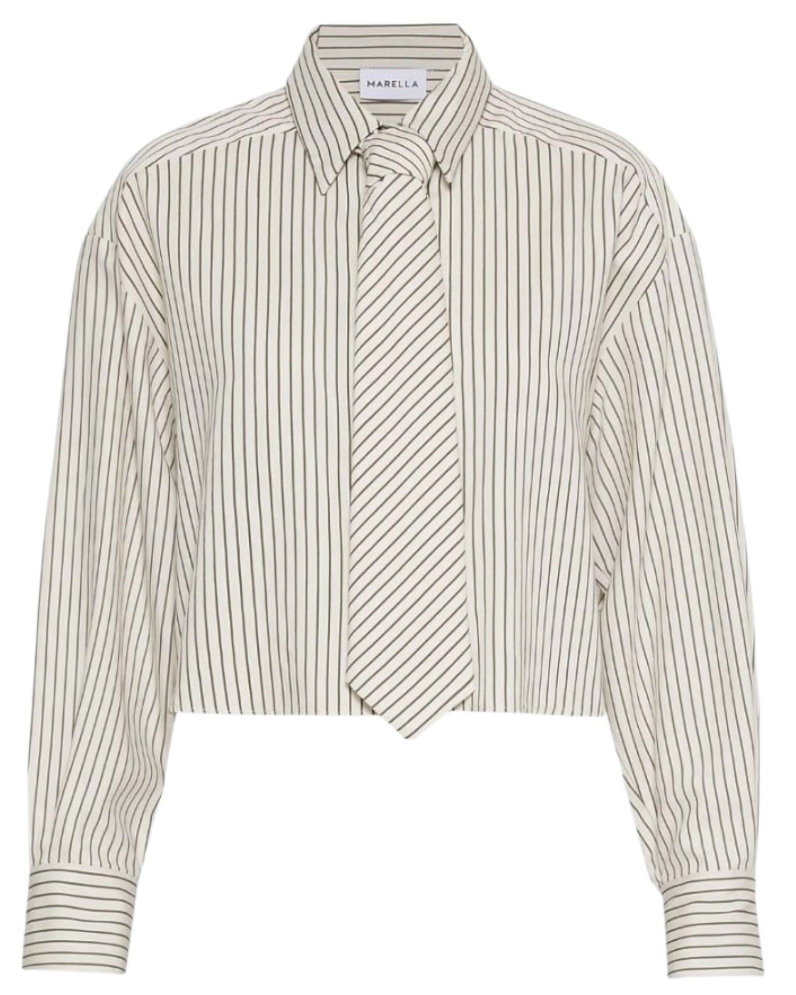 Πουκάμισο cropt με ρίγες  DUKE