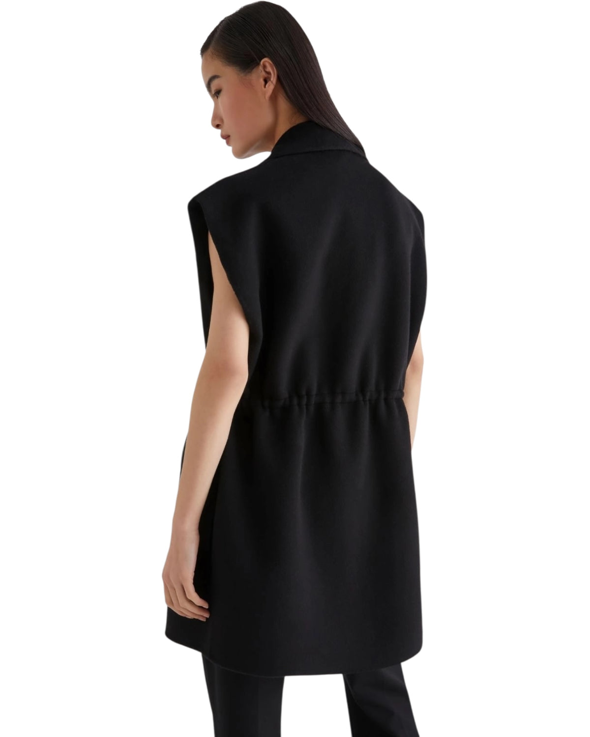 Μακρύ μάλλινο γιλέκο MOLE