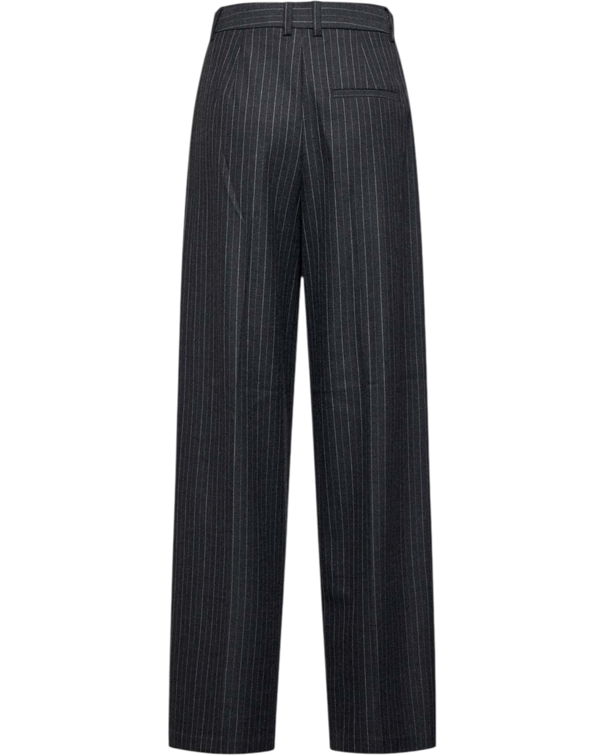 Φαρδύ παντελόνι με λεπτές ρίγες SUEFI