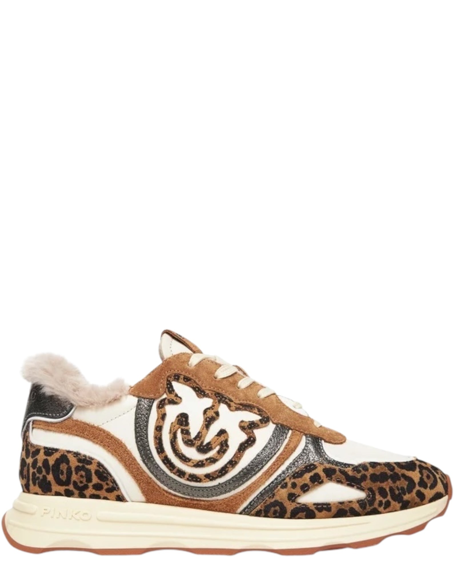 Αθλητικά παπούτσια Zoe 01 με λεοπάρ print