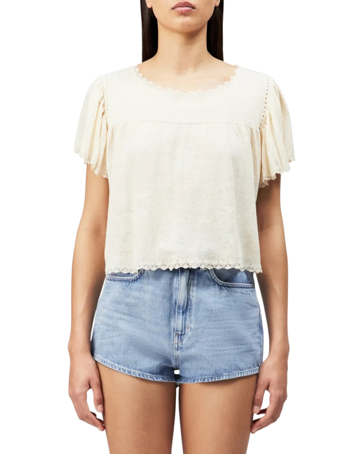 Crop μπλούζα TAYLIE