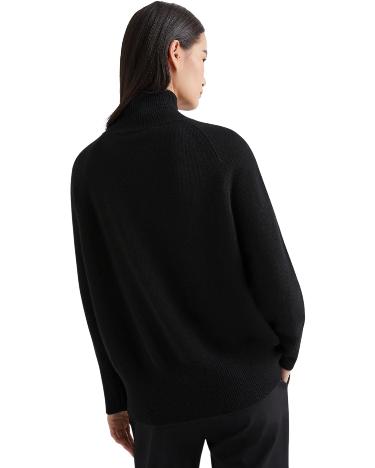 Πουλόβερ oversized από μαλλί και κασμίρ ISMAELE