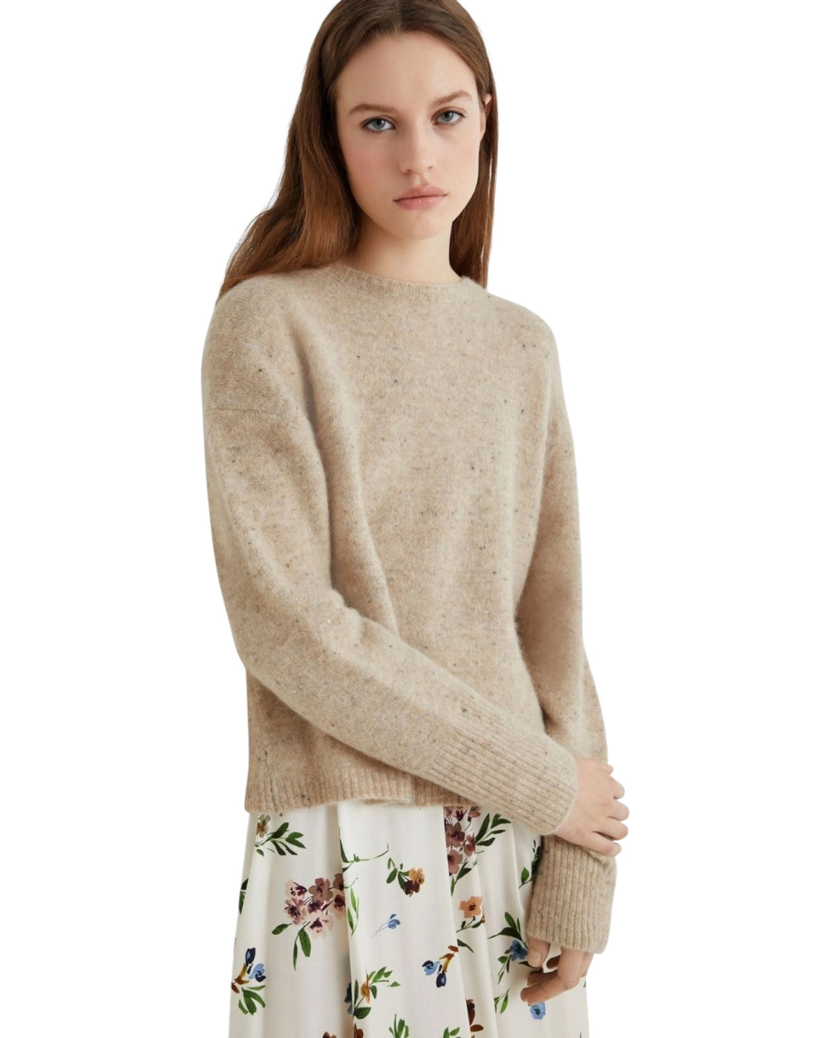 Πουλόβερ από νήμα αλπακά ALBINA