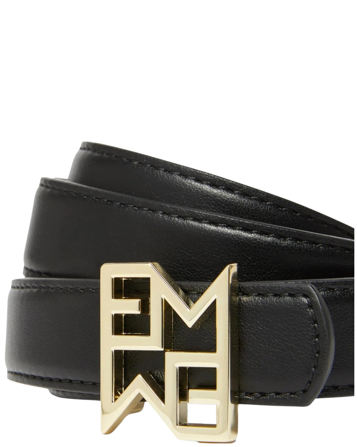 Δερμάτινη ζώνη με μεταλλική αγκράφα MAROTTA