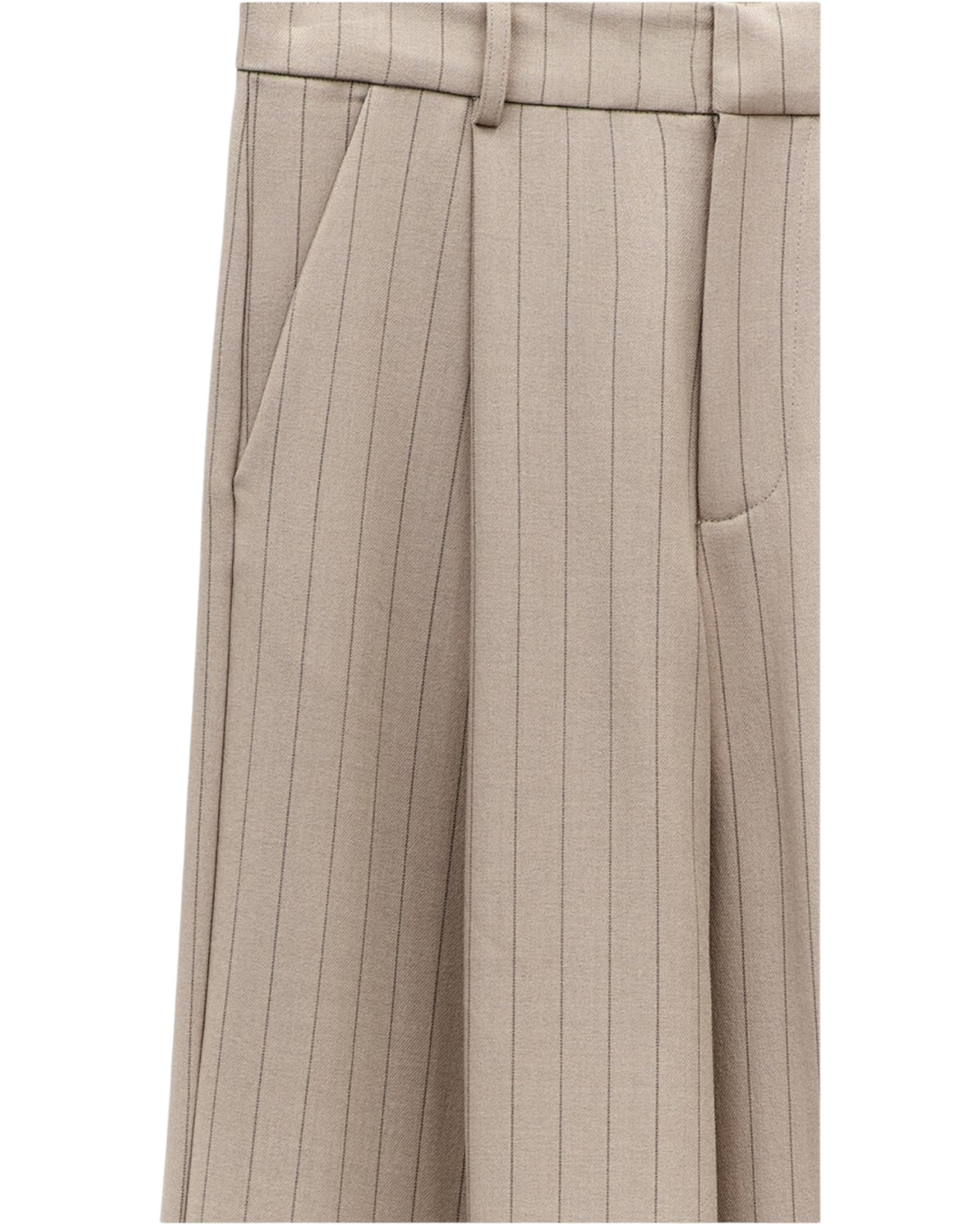 Παντελόνι wide leg ριγέ