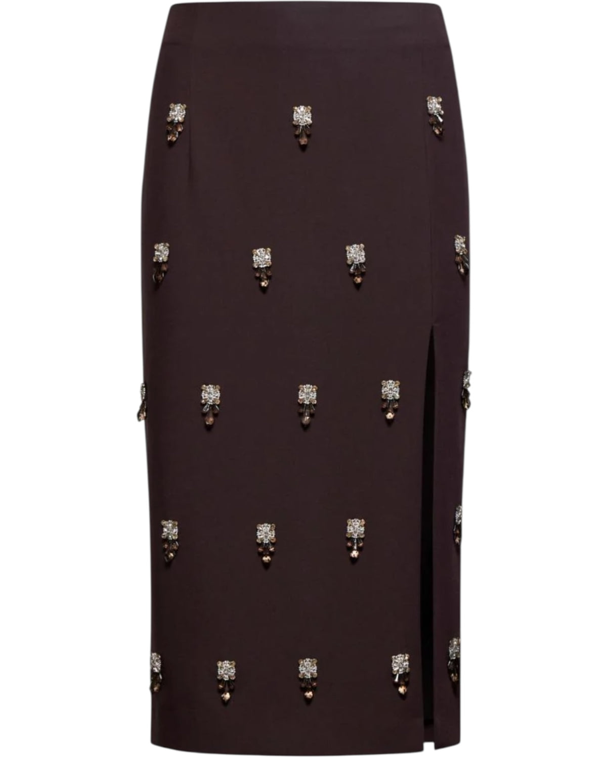 Ίσια φούστα με λεπτομέρειες από κοσμήματα FIRES