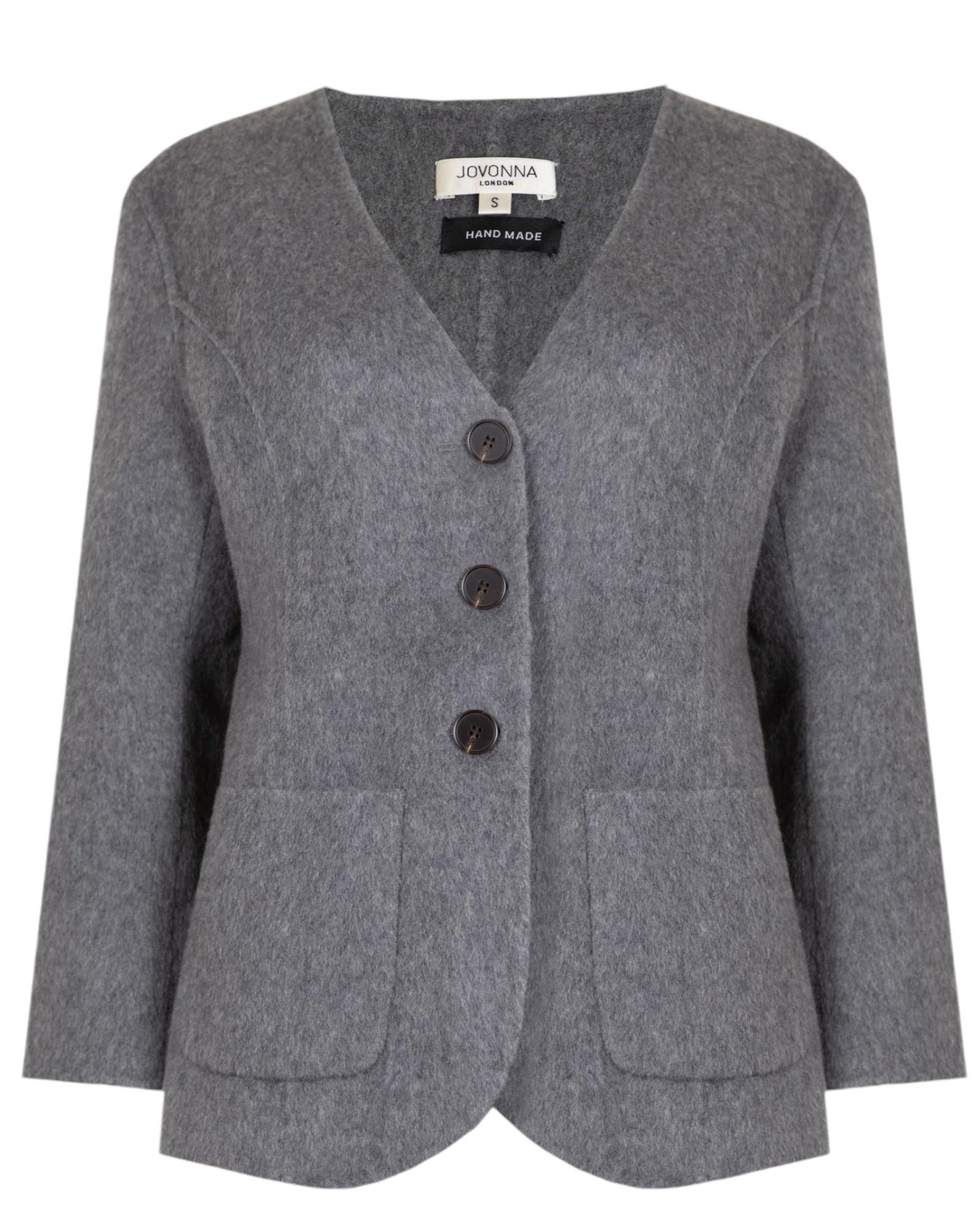 Jacket μάλλινο με κουμπιά LADY