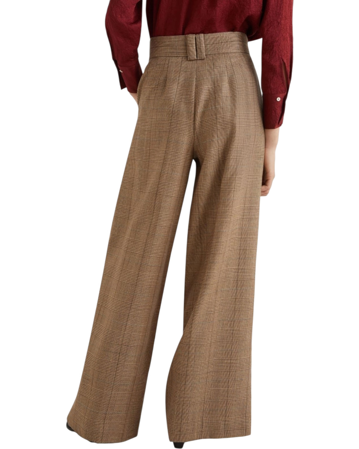 Μάλλινο παντελόνι palazzo  ULTRA