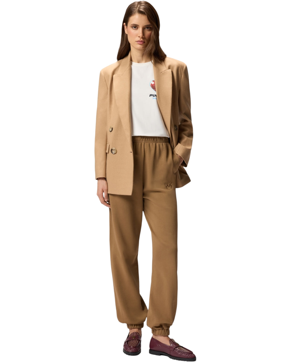 Φούτερ παντελόνι joggers με λογότυπο