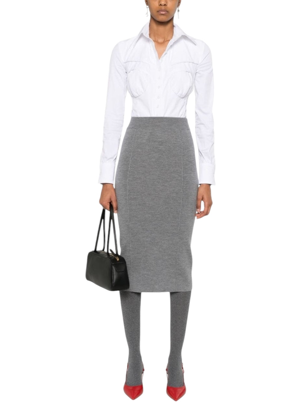 Φούστα Midi ψηλόμεση DEGUSTAZIONE