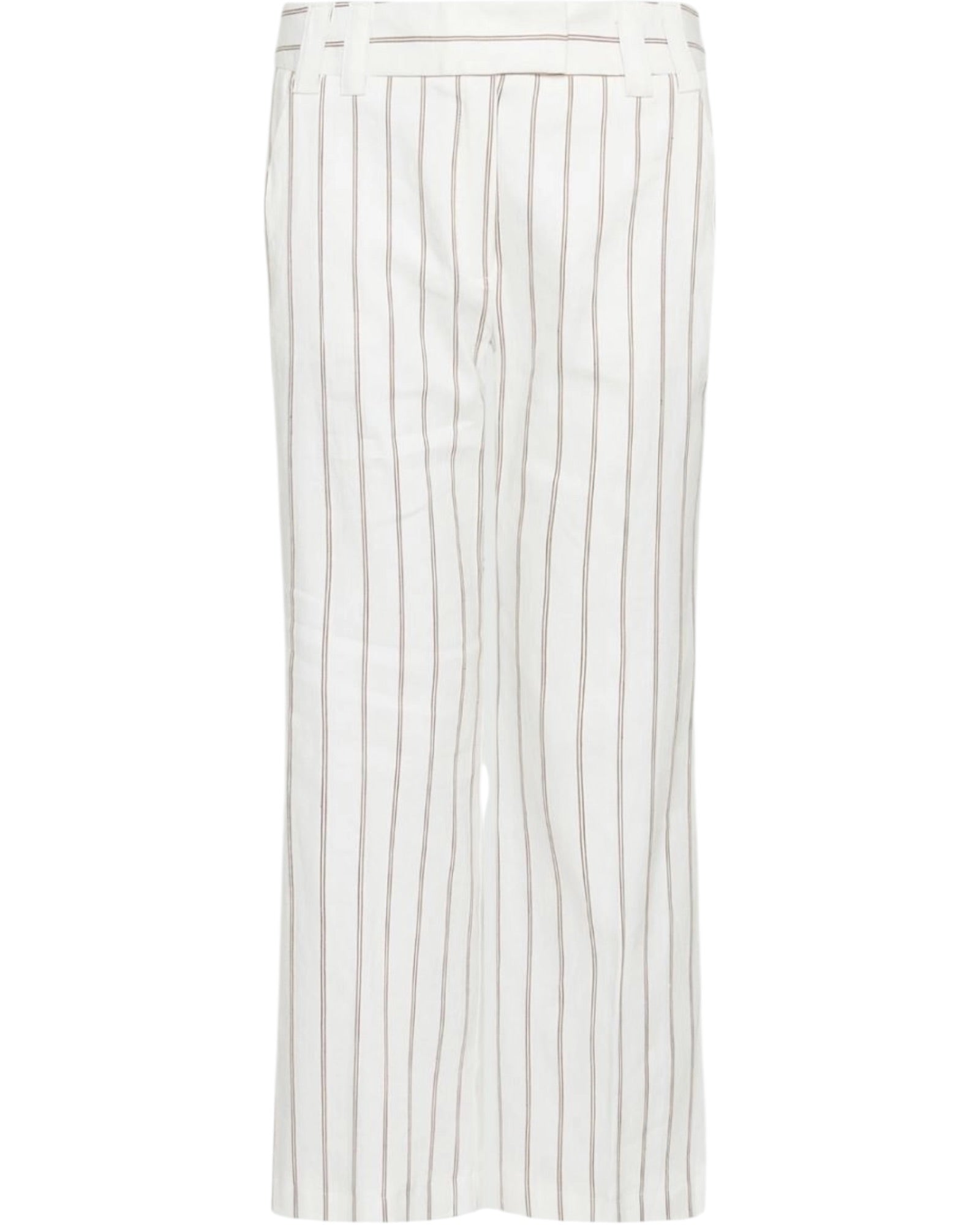 Λινό ριγέ παντελόνι MLLFEBO