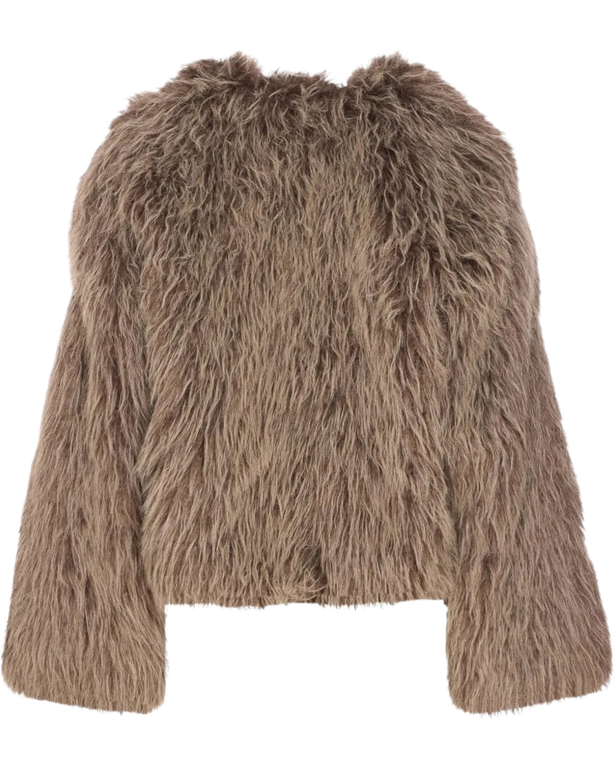 Μπουφάν από FAUX γούνα