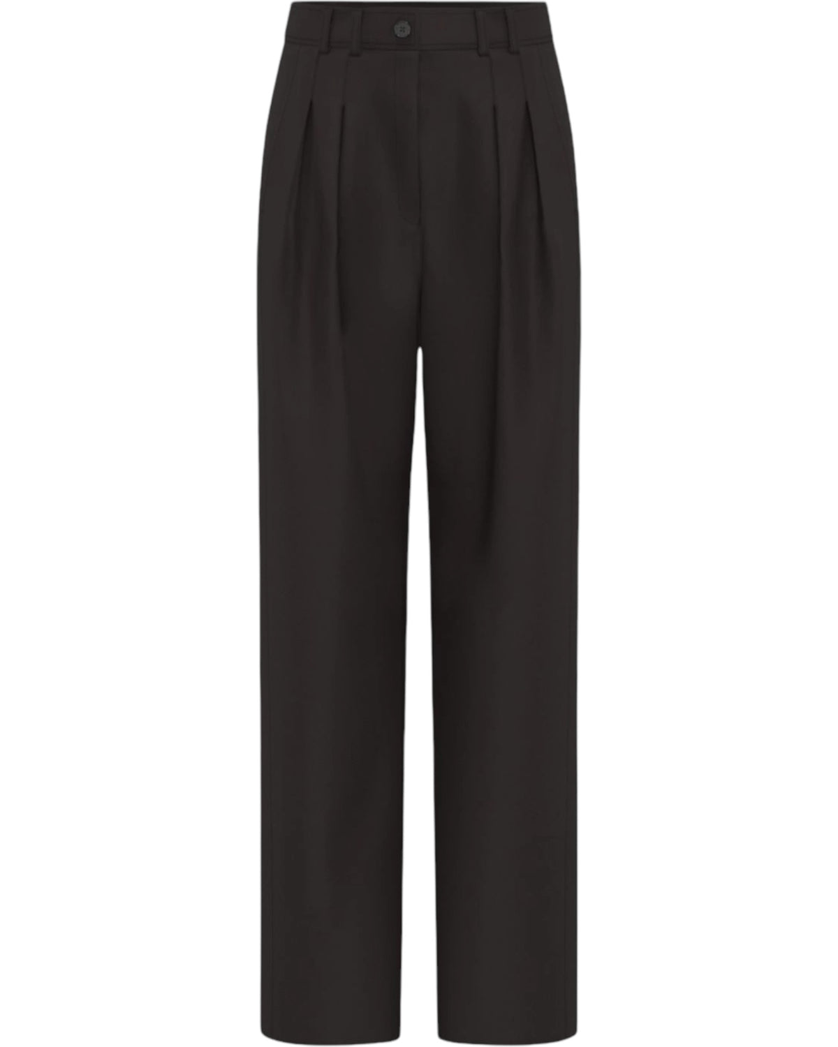 Παντελόνι ψηλόμεσο με πιέτες INEDITO