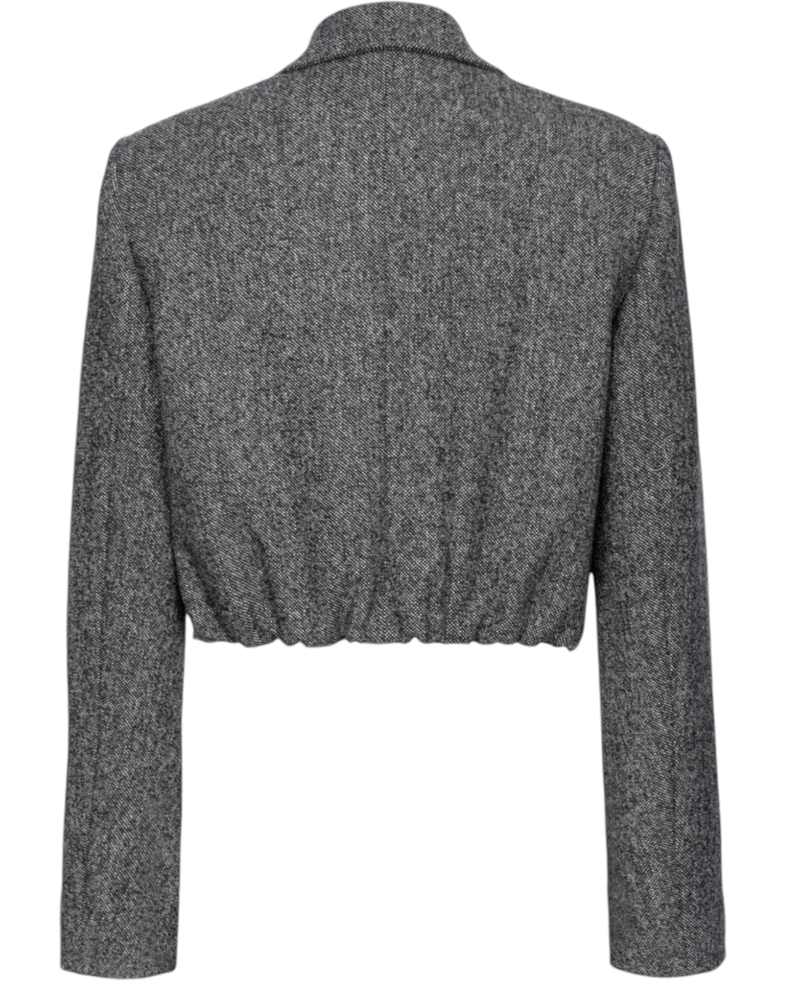 Blazer cropped με χρυσά κουμπιά VIVONA