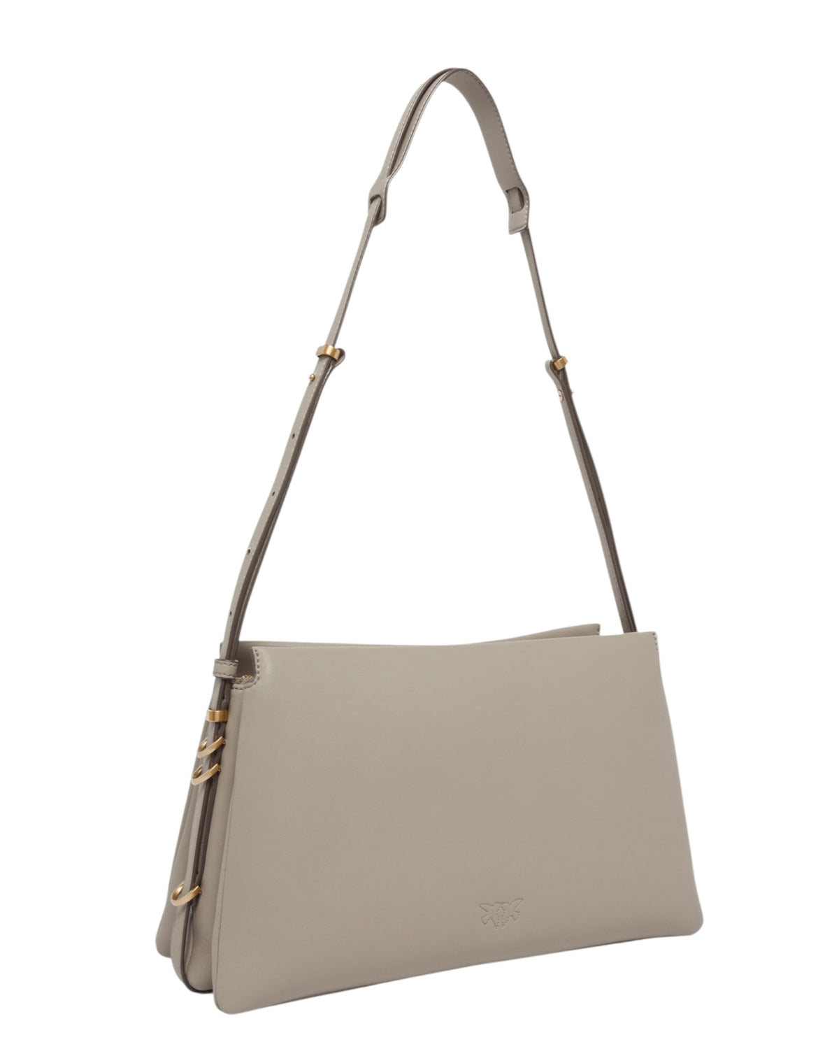 Shoulder bag with three compartments