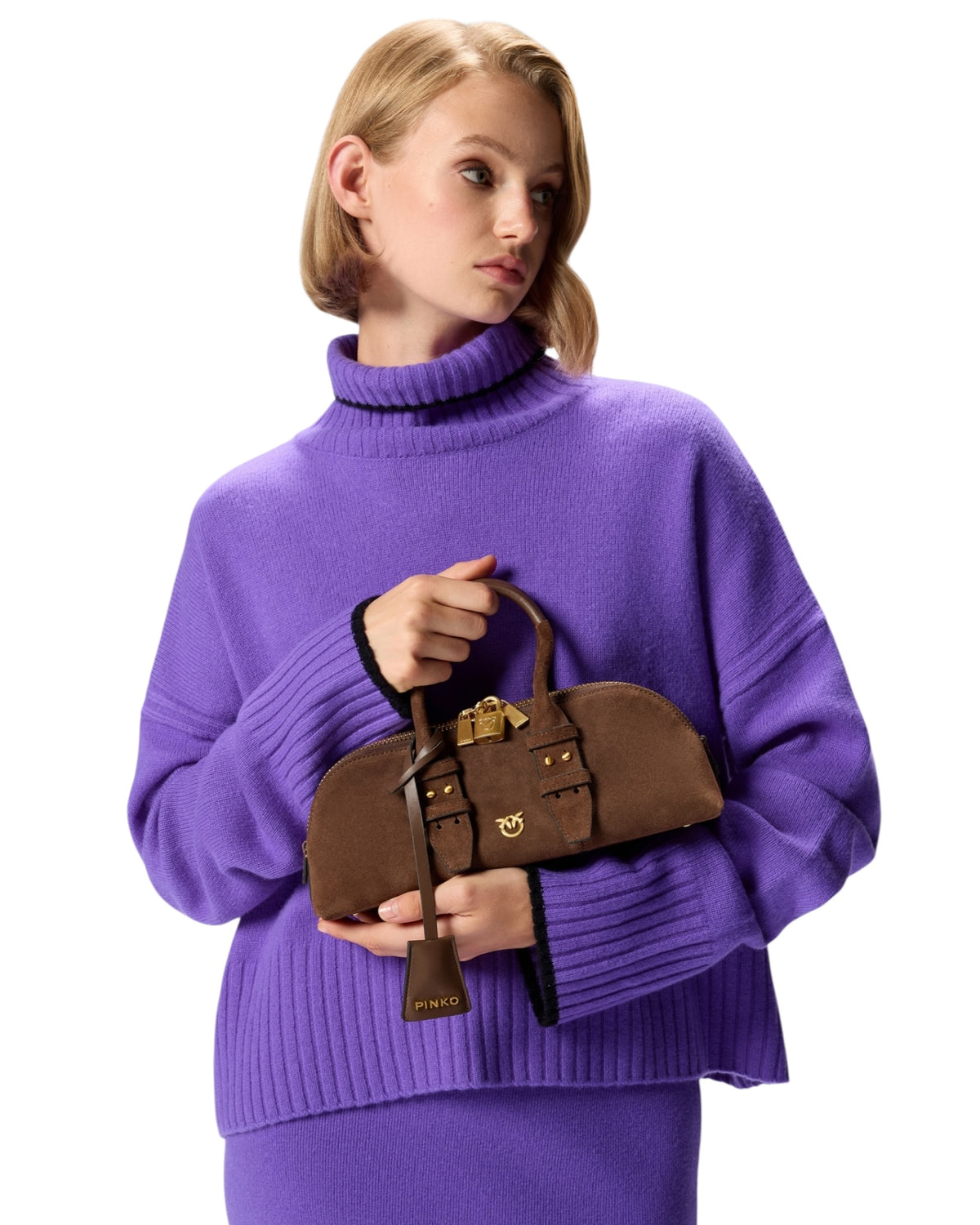 Μικρή δερμάτινη τσάντα Escape Bag Baguette