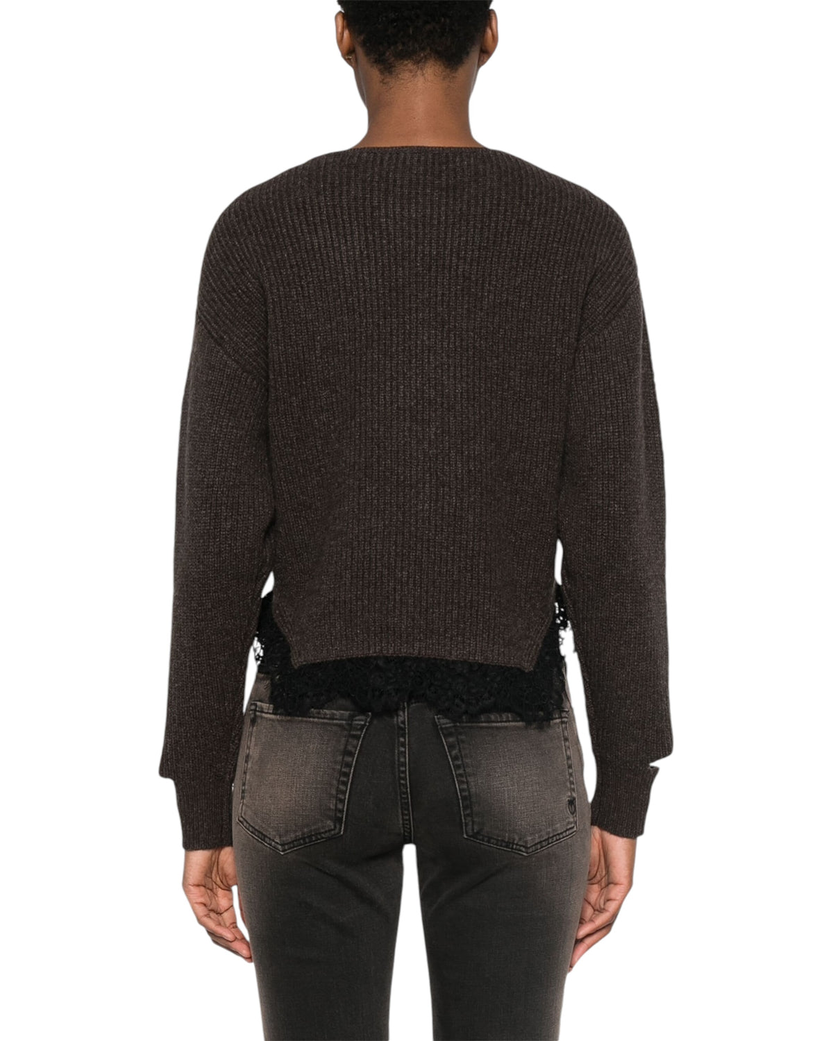 Πουλόβερ με δαντέλα DAMIGIANA