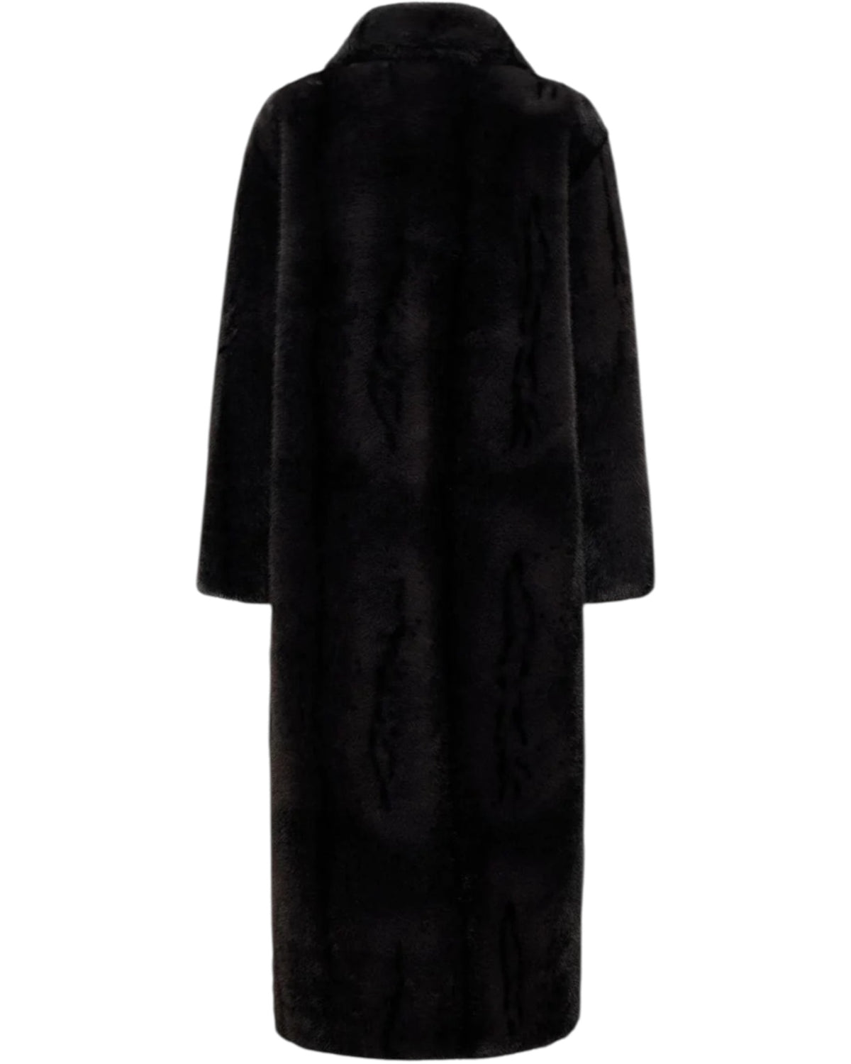 Μακρύ παλτό με όψη γούνας SIBO