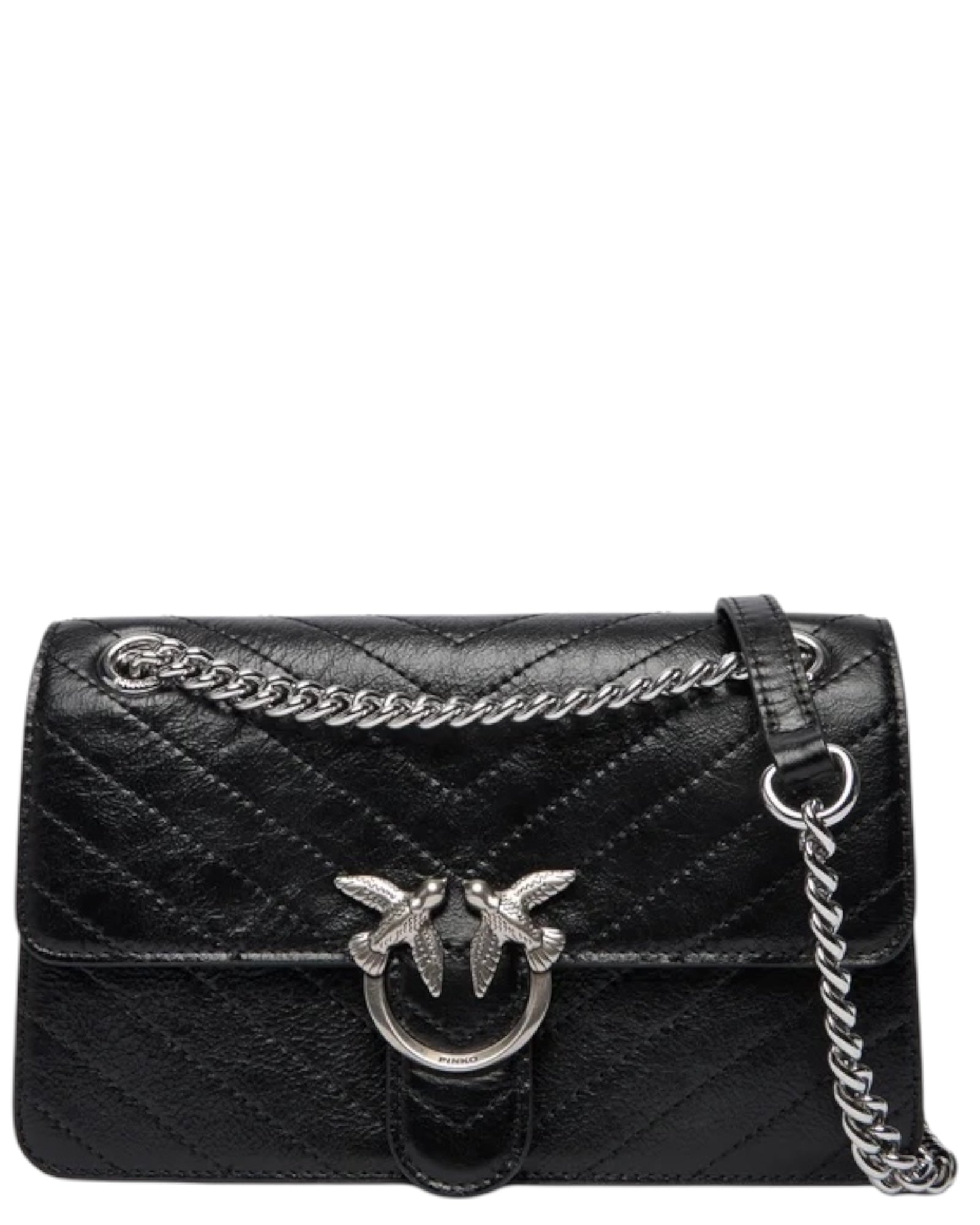 Δερμάτινη τσάντα ώμου LOVE ONE LIGHT MINI