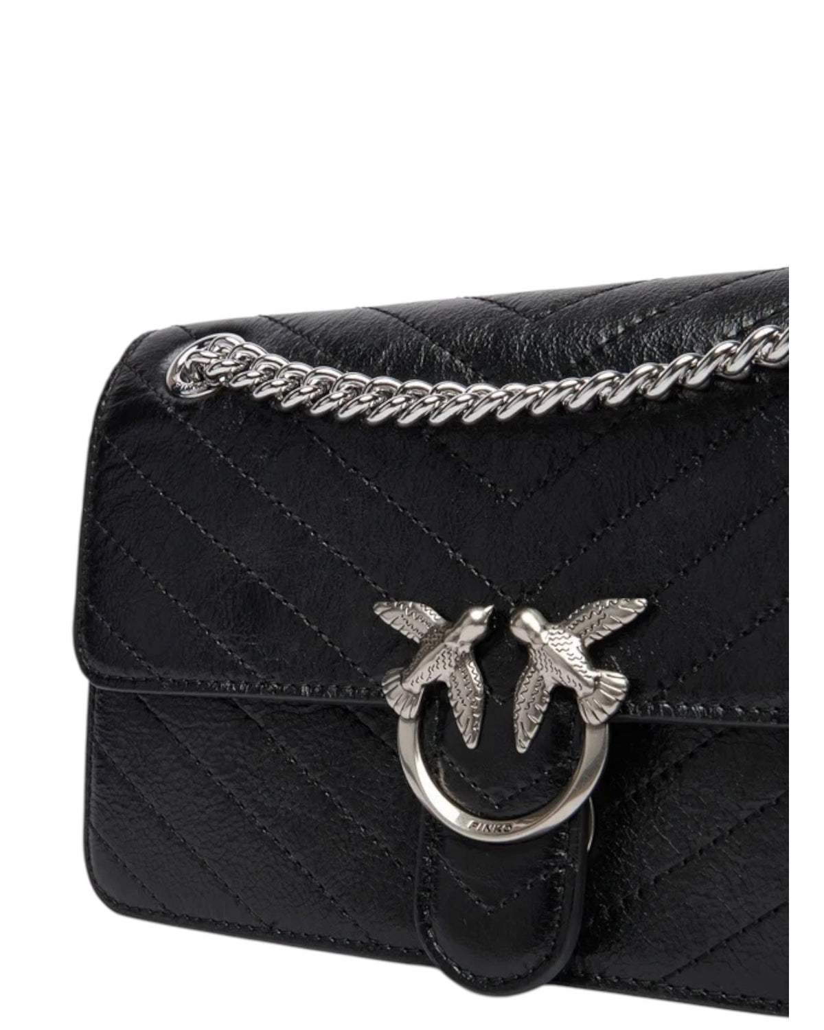 Δερμάτινη τσάντα ώμου LOVE ONE LIGHT MINI