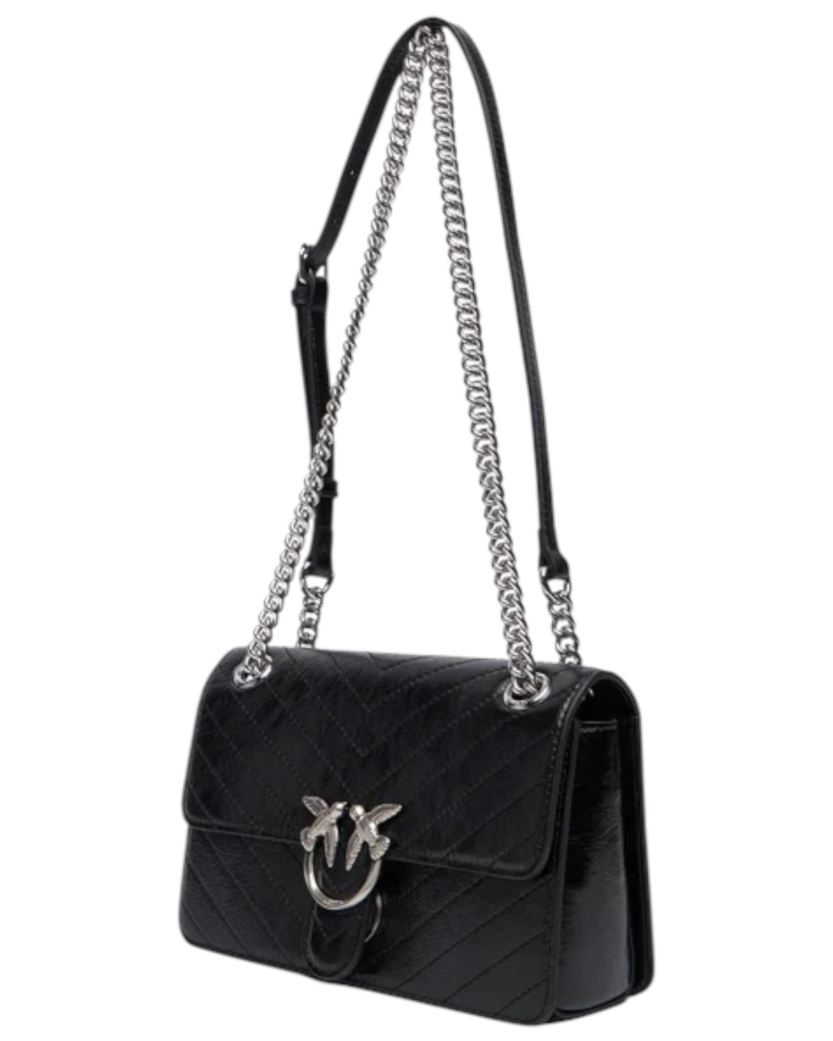 Δερμάτινη τσάντα ώμου LOVE ONE LIGHT MINI