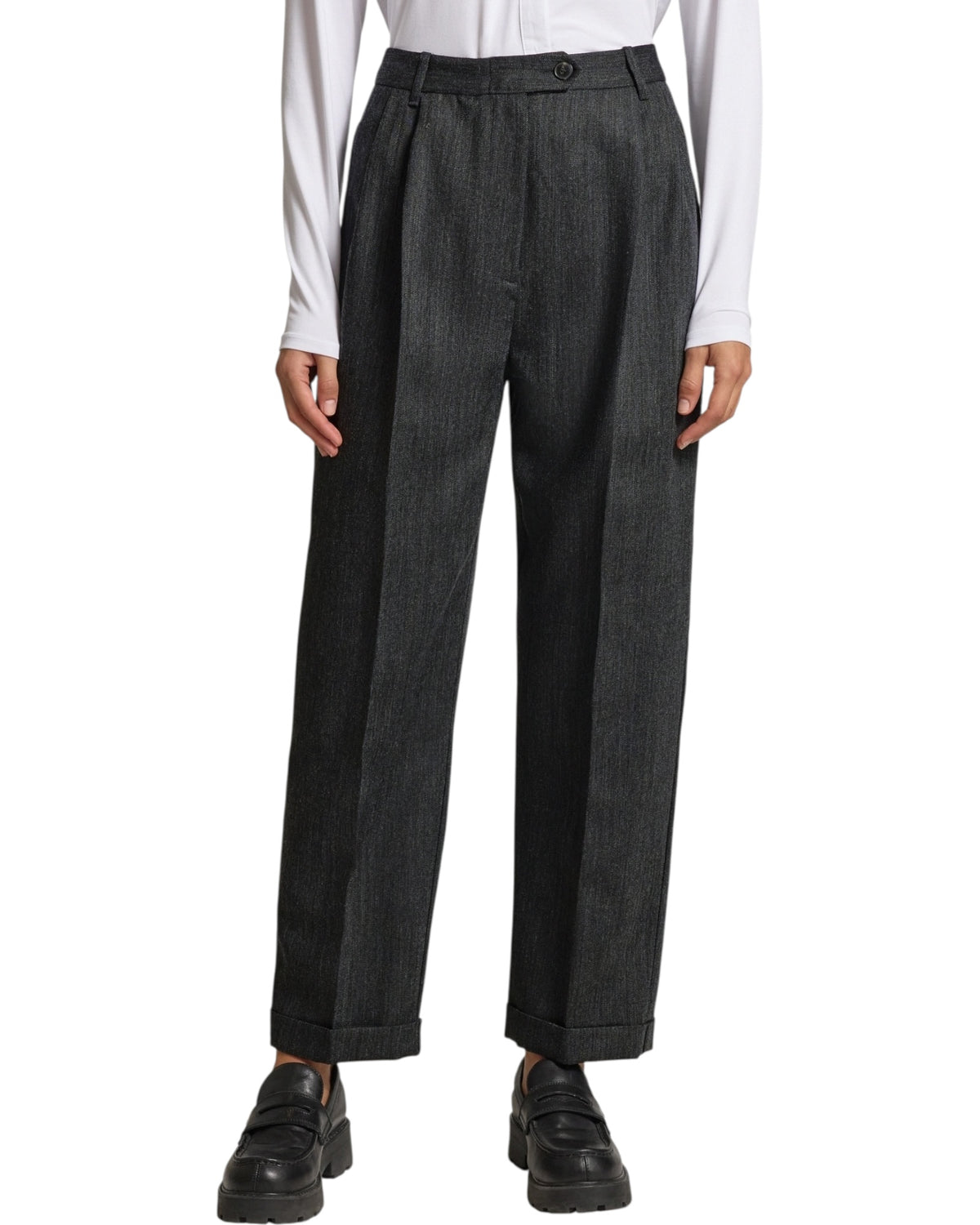 Μάλλινο παντελόνι RIPOSO