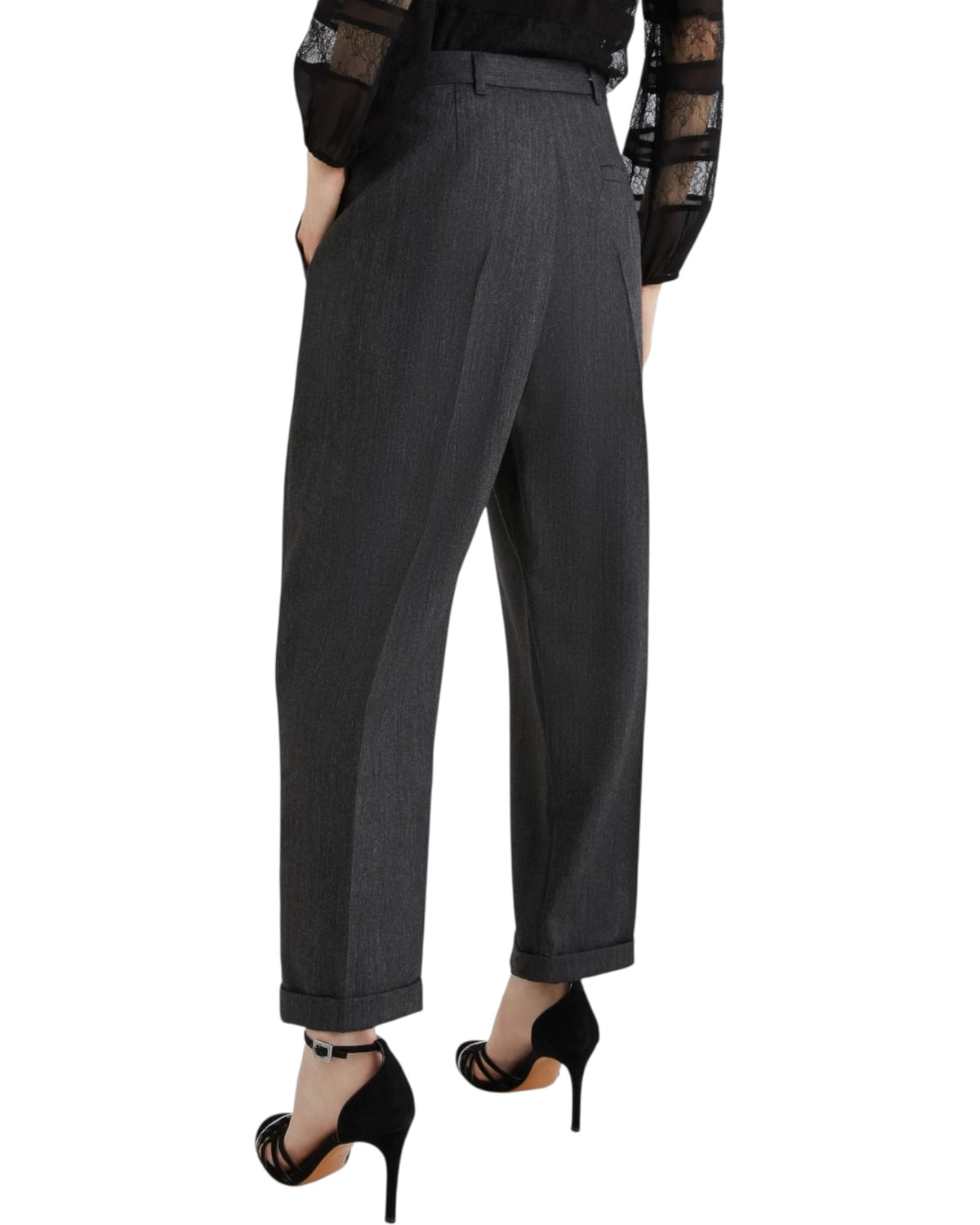 Μάλλινο παντελόνι RIPOSO