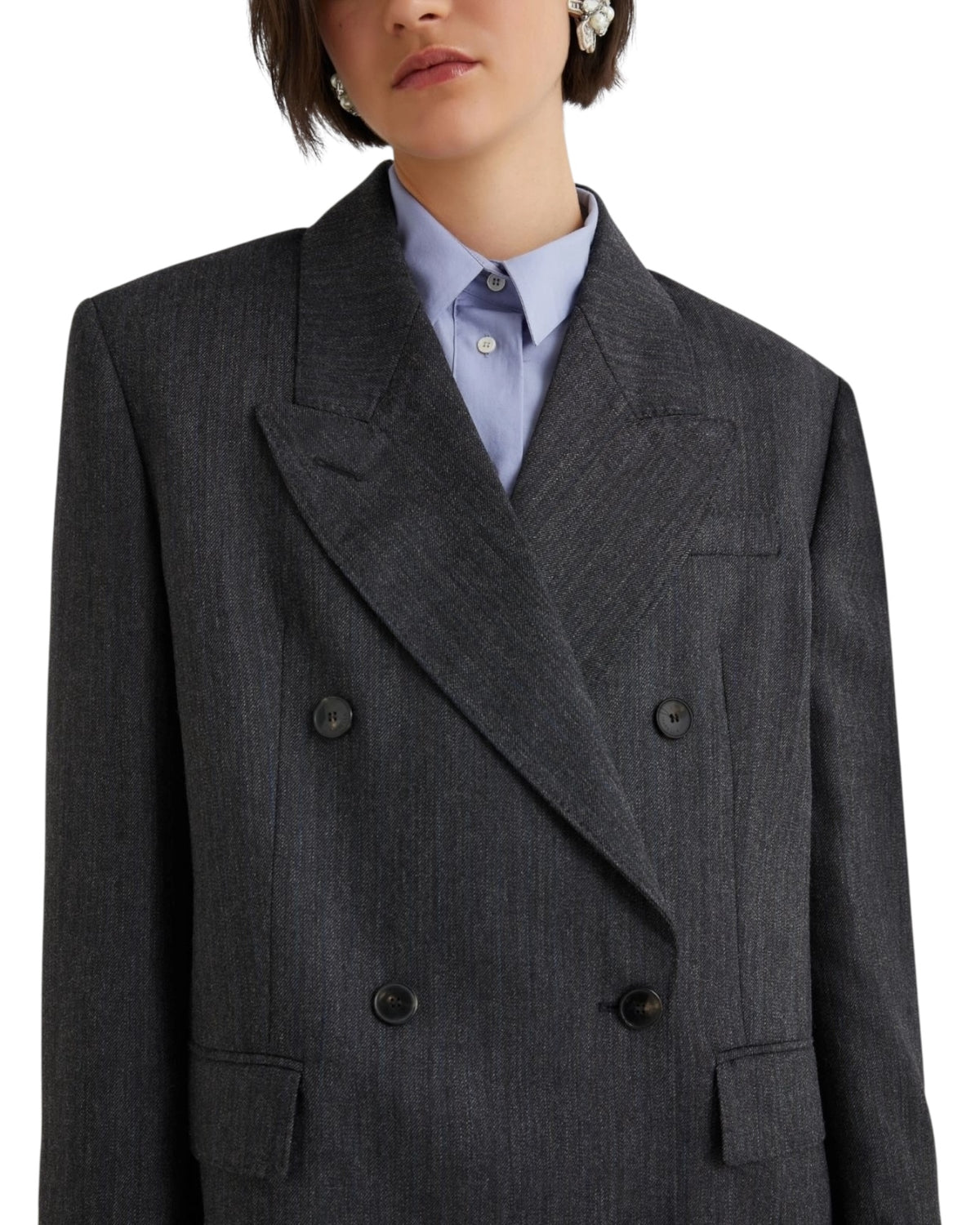 Σακάκι από μάλλινο ύφασμα CRASSO