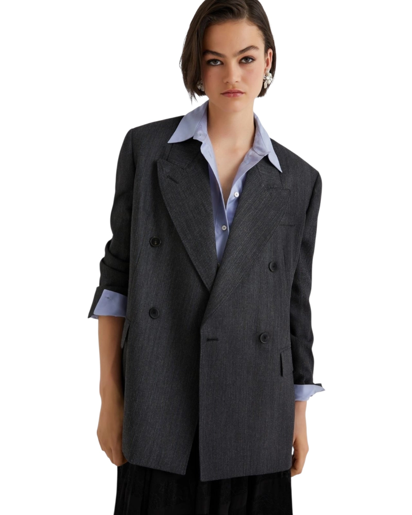 Σακάκι από μάλλινο ύφασμα CRASSO