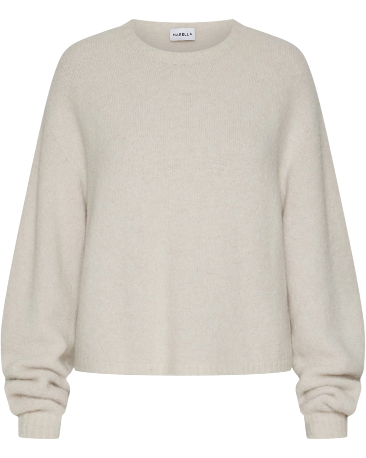 Πουλόβερ με ελαστική λαιμόκοψη από αλπακά TANIA