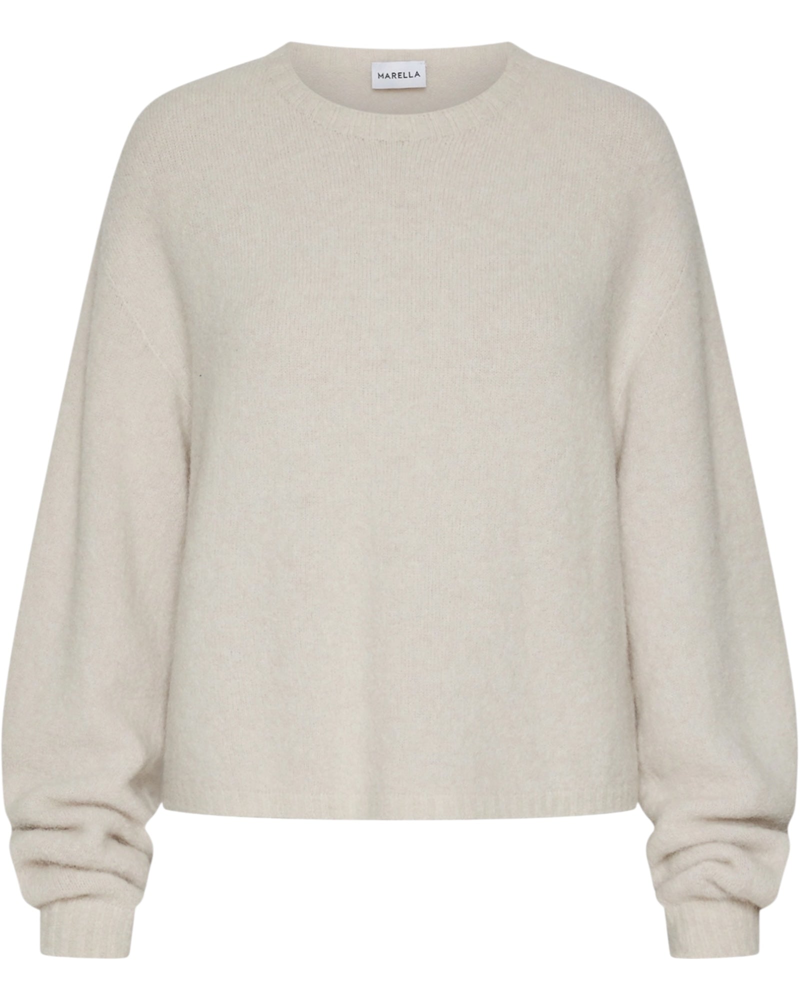 Πουλόβερ με ελαστική λαιμόκοψη από αλπακά TANIA