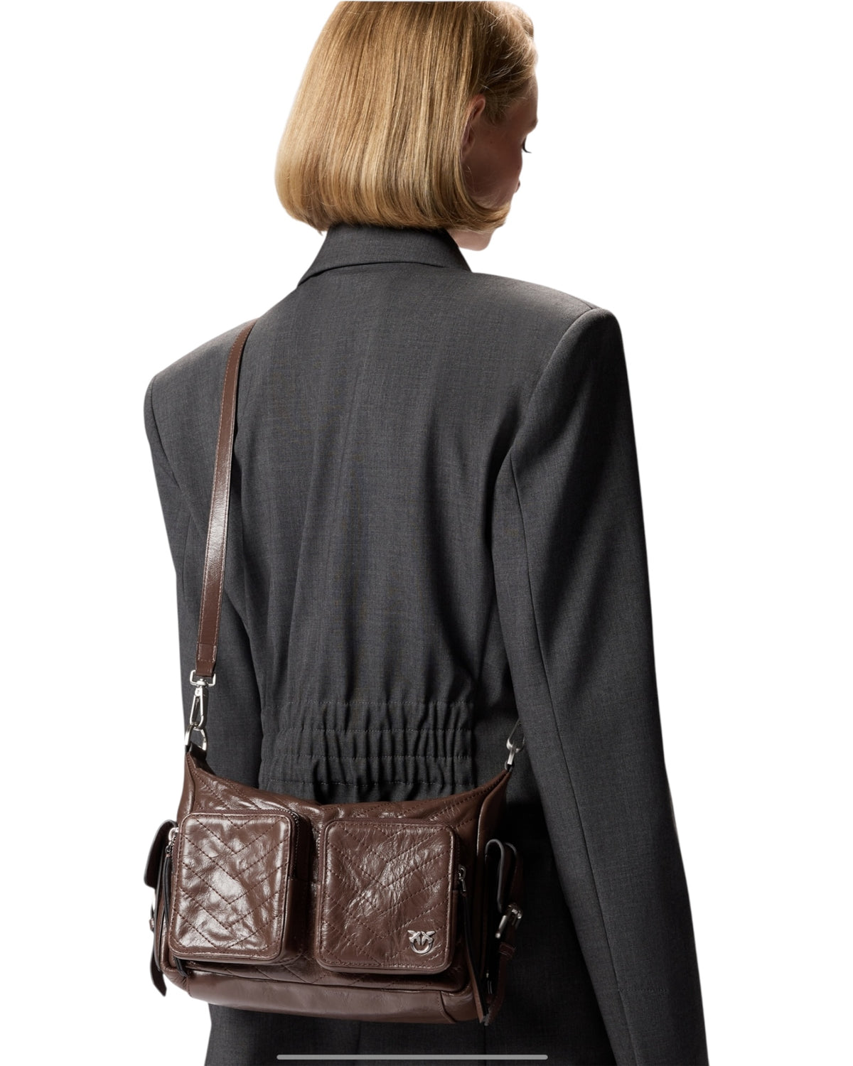 Δερμάτινη τσάντα Cargo Bag με τσέπες