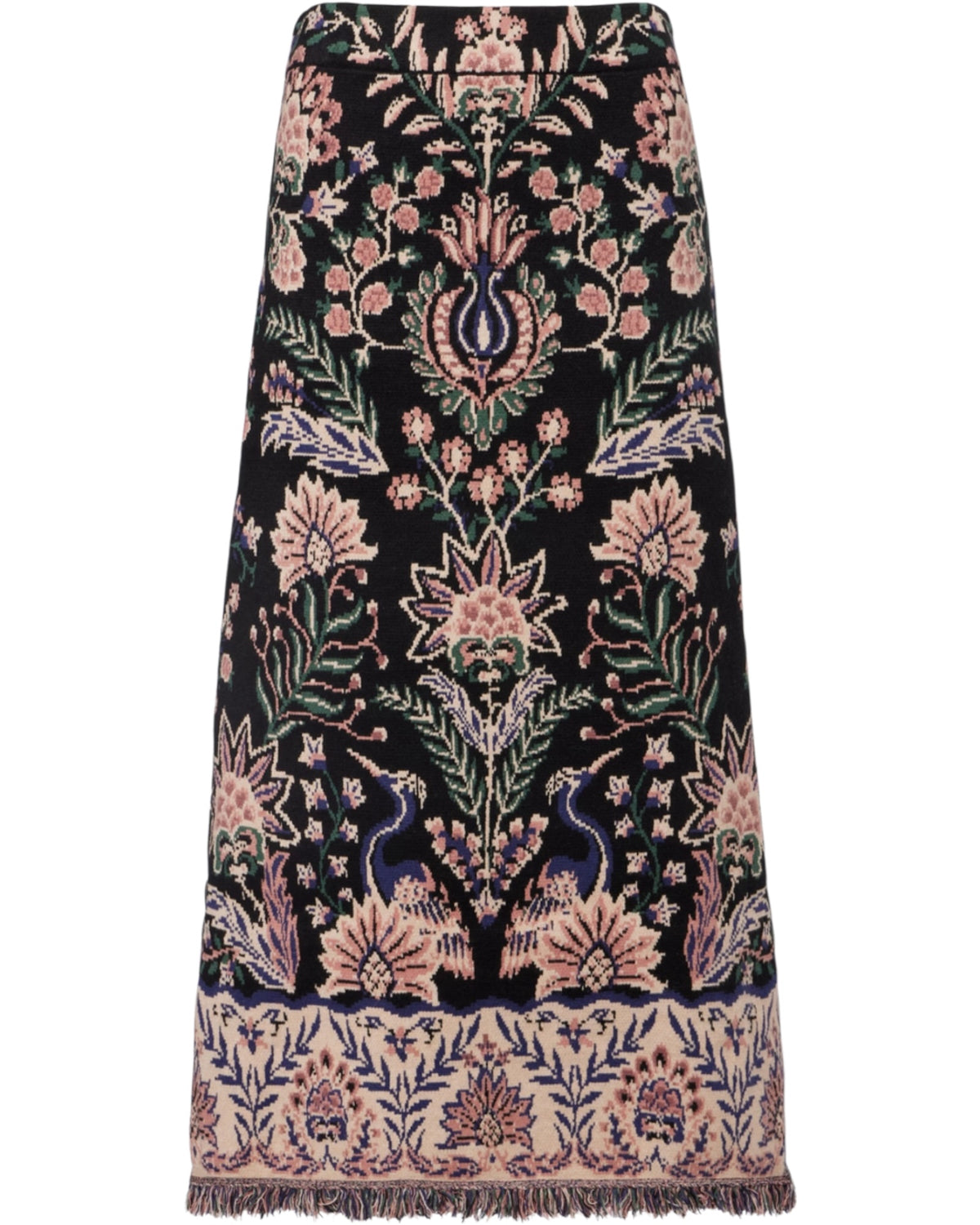 Ψηλόμεση μίντι φούστα με κρόσσια Marvelous Garden