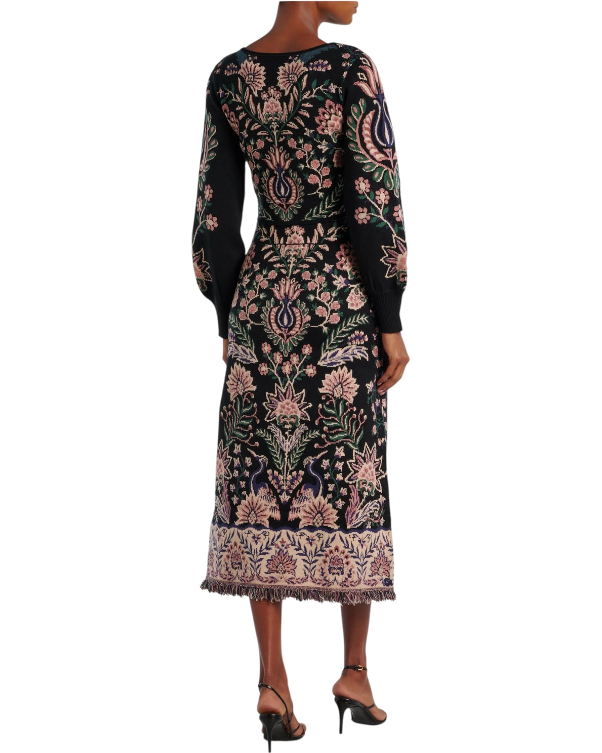 Ψηλόμεση μίντι φούστα με κρόσσια Marvelous Garden