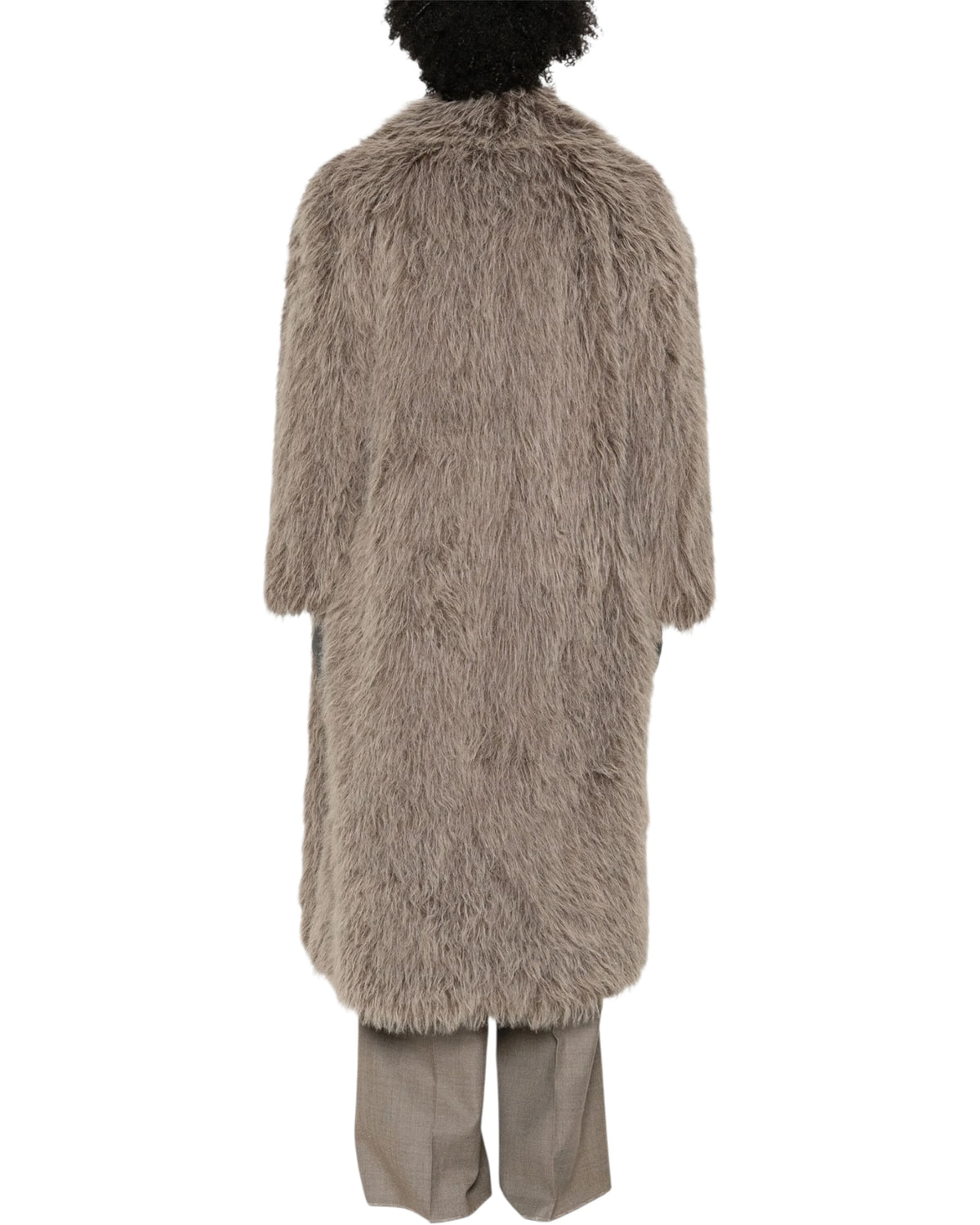 Παλτό από ψεύτικη γούνα