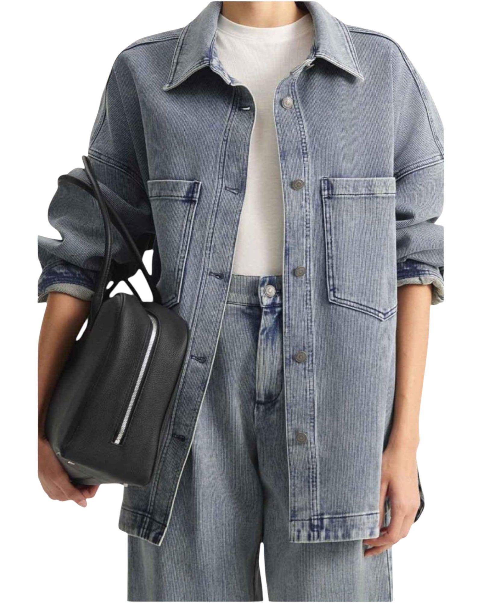 Denim πουκάμισο