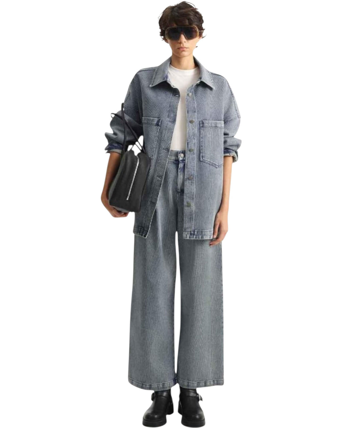 Denim πουκάμισο