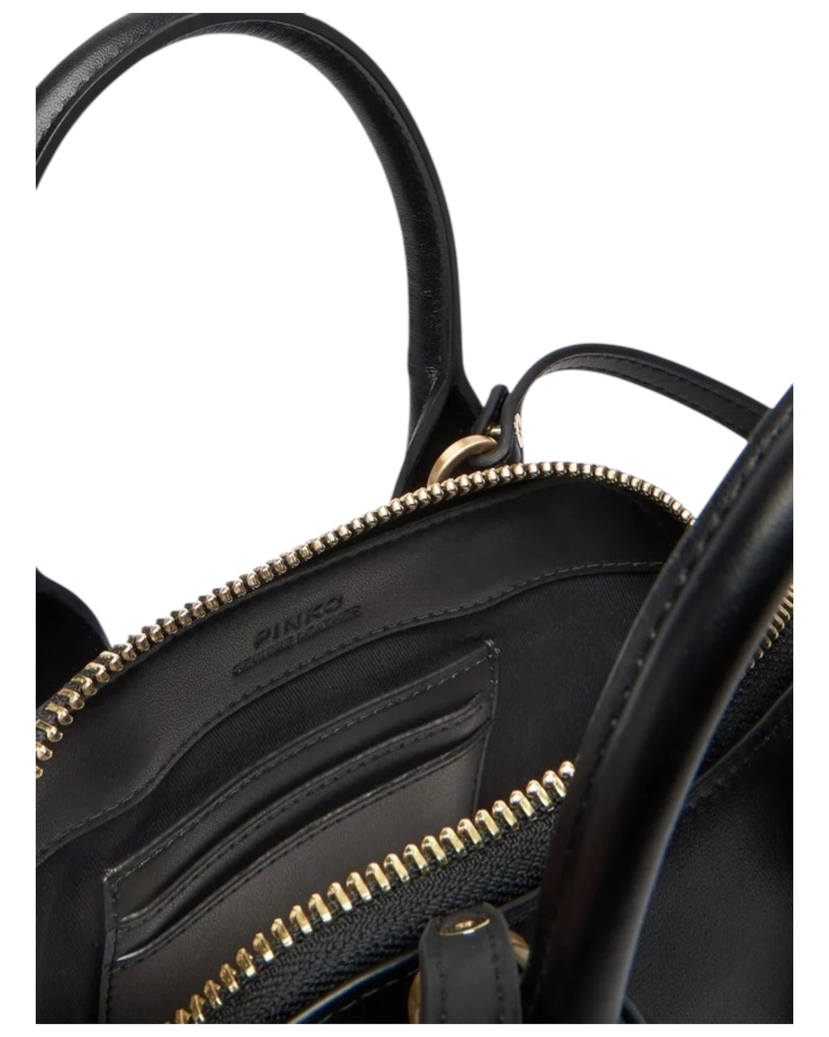 Δερμάτινη τσάντα με φερμουάρ BOWLING BAG MINI