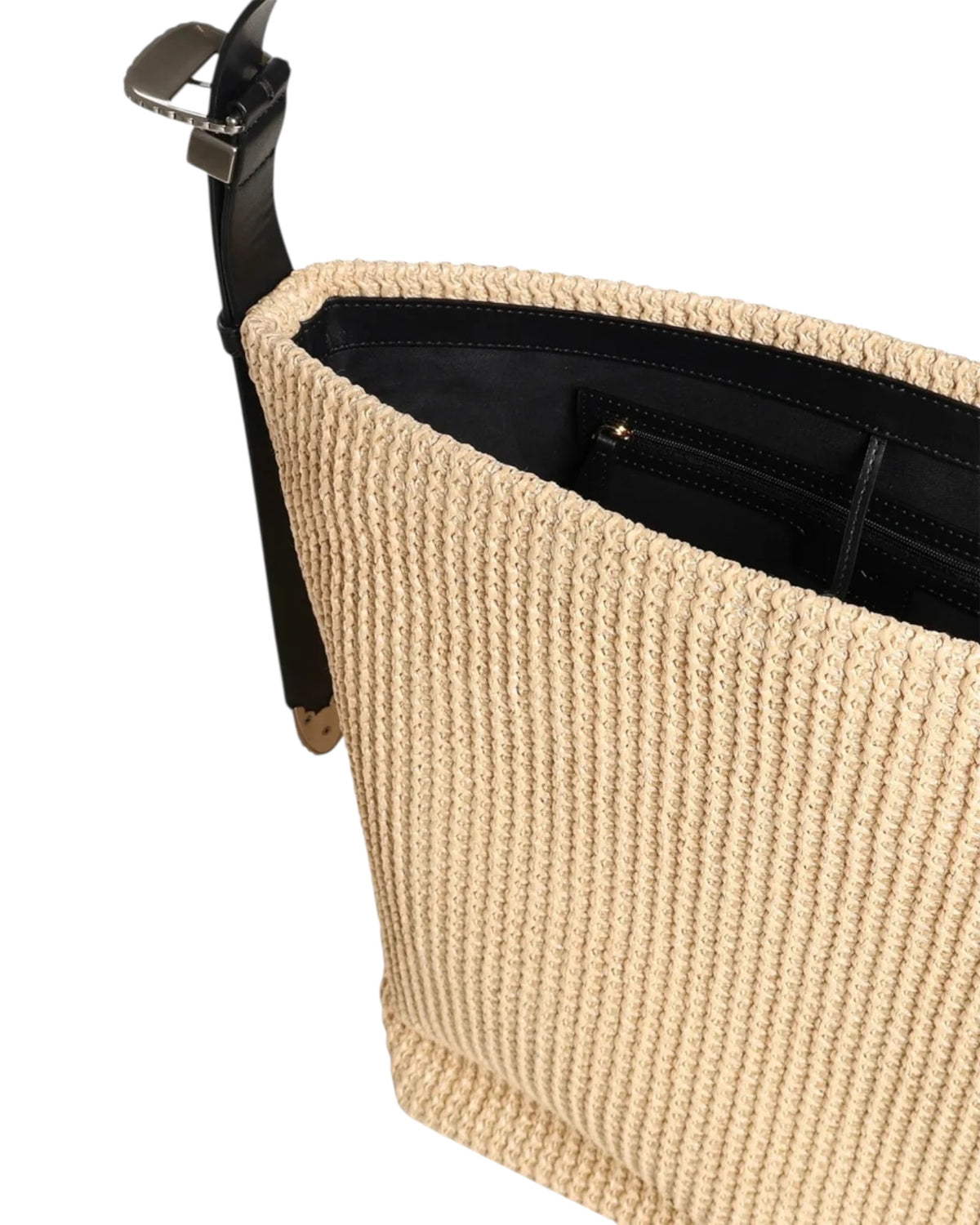 Τσάντα BUCKET BIG TRITTICO RAFIA