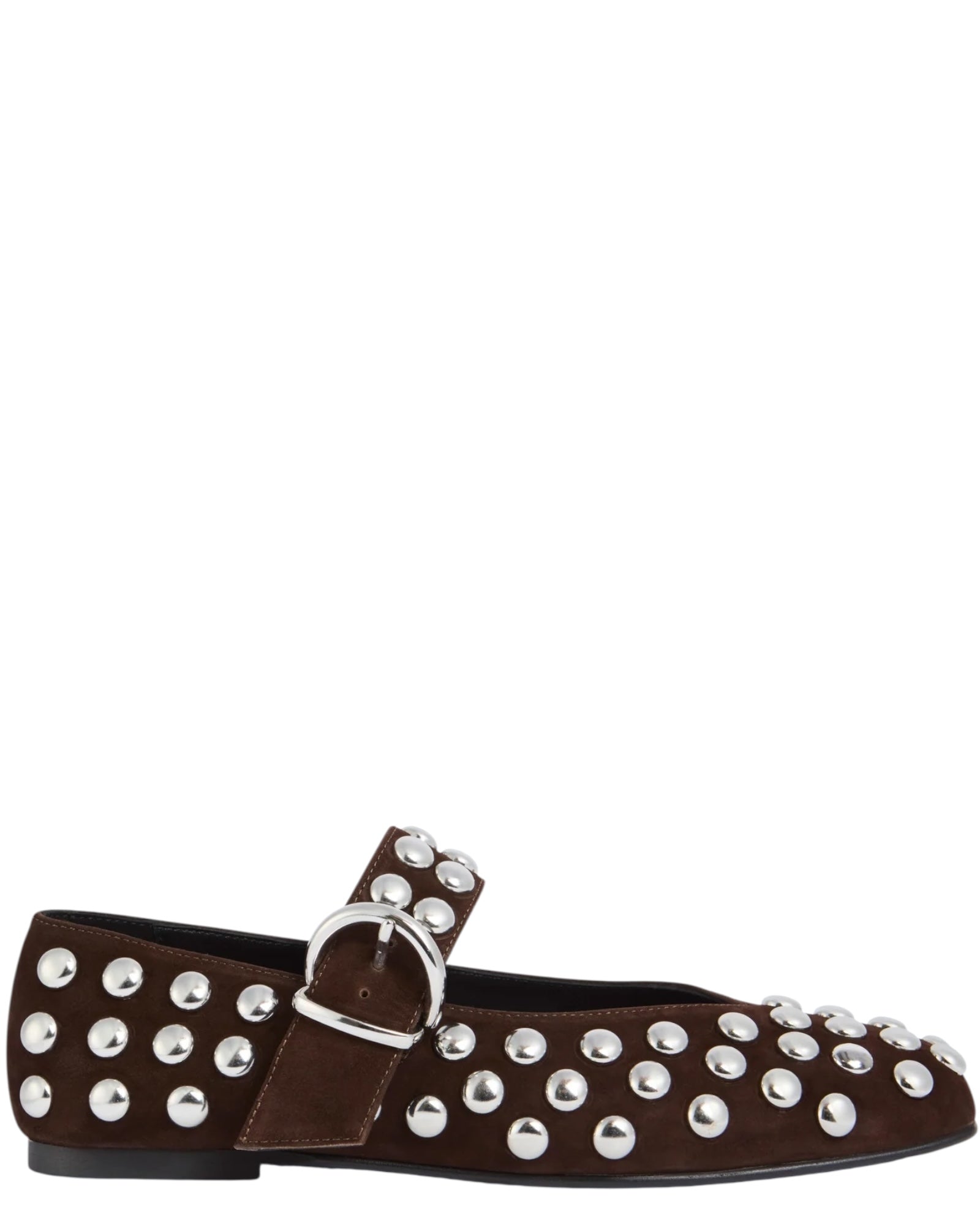 Μπαλαρίνα suede με studs VITTORIA
