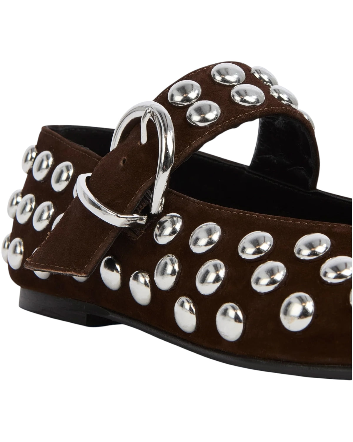 Μπαλαρίνα suede με studs VITTORIA