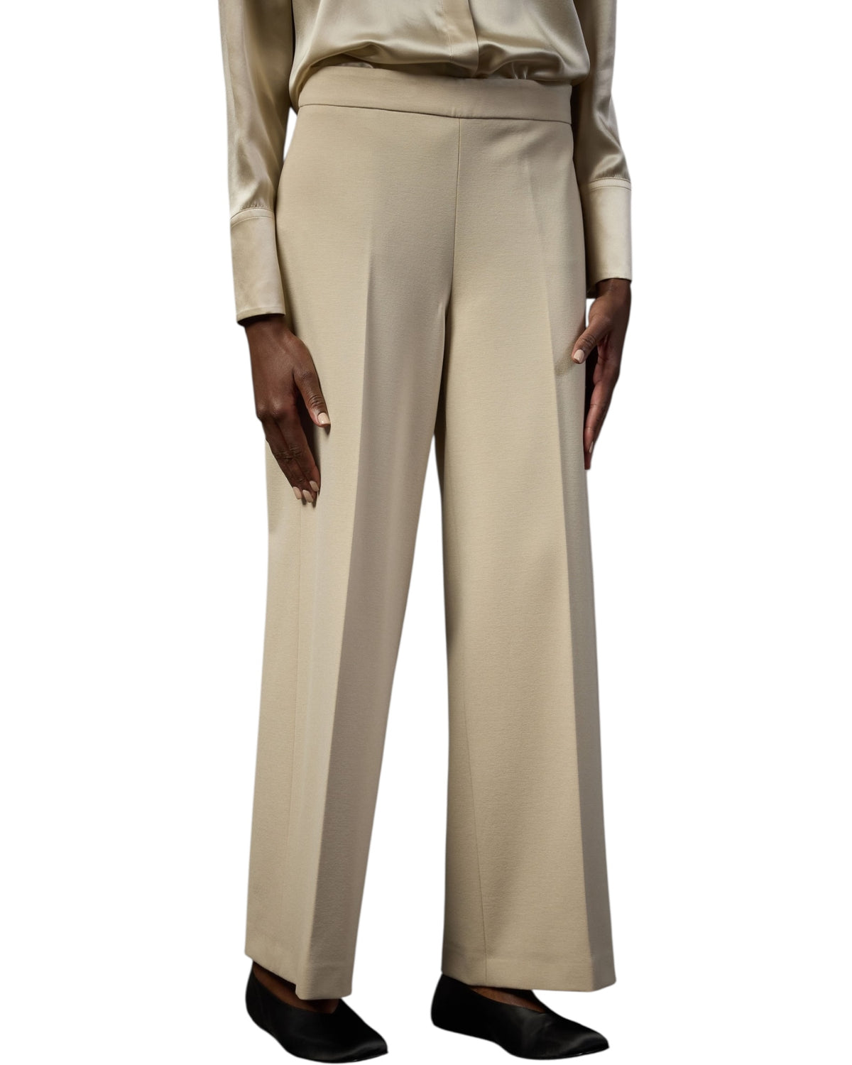 Ψηλόμεσο παντελόνι palazzo OSCAR