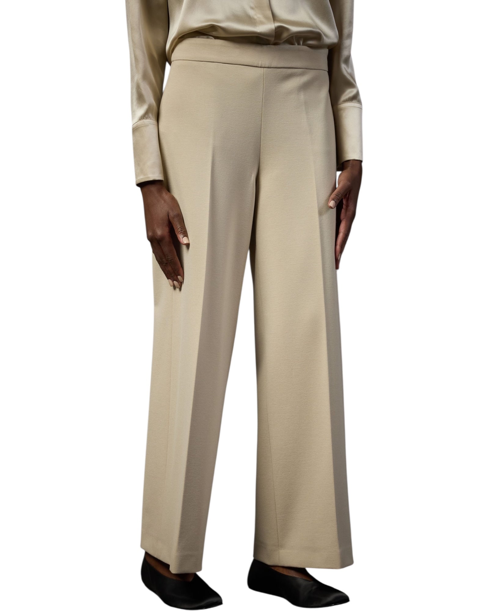 Ψηλόμεσο παντελόνι palazzo OSCAR