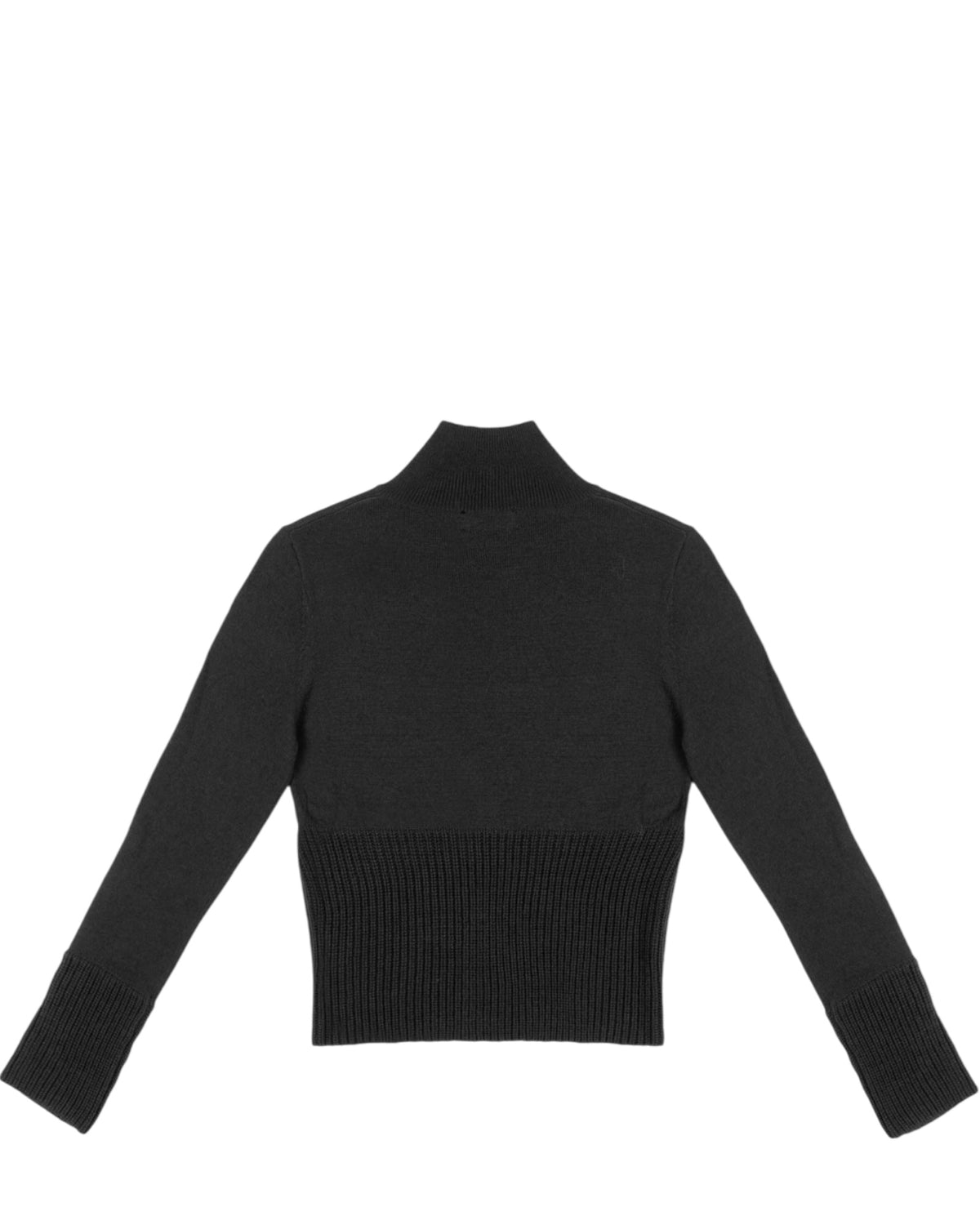 Μάλλινο πουλόβερ με ζιβάγκο MOOK