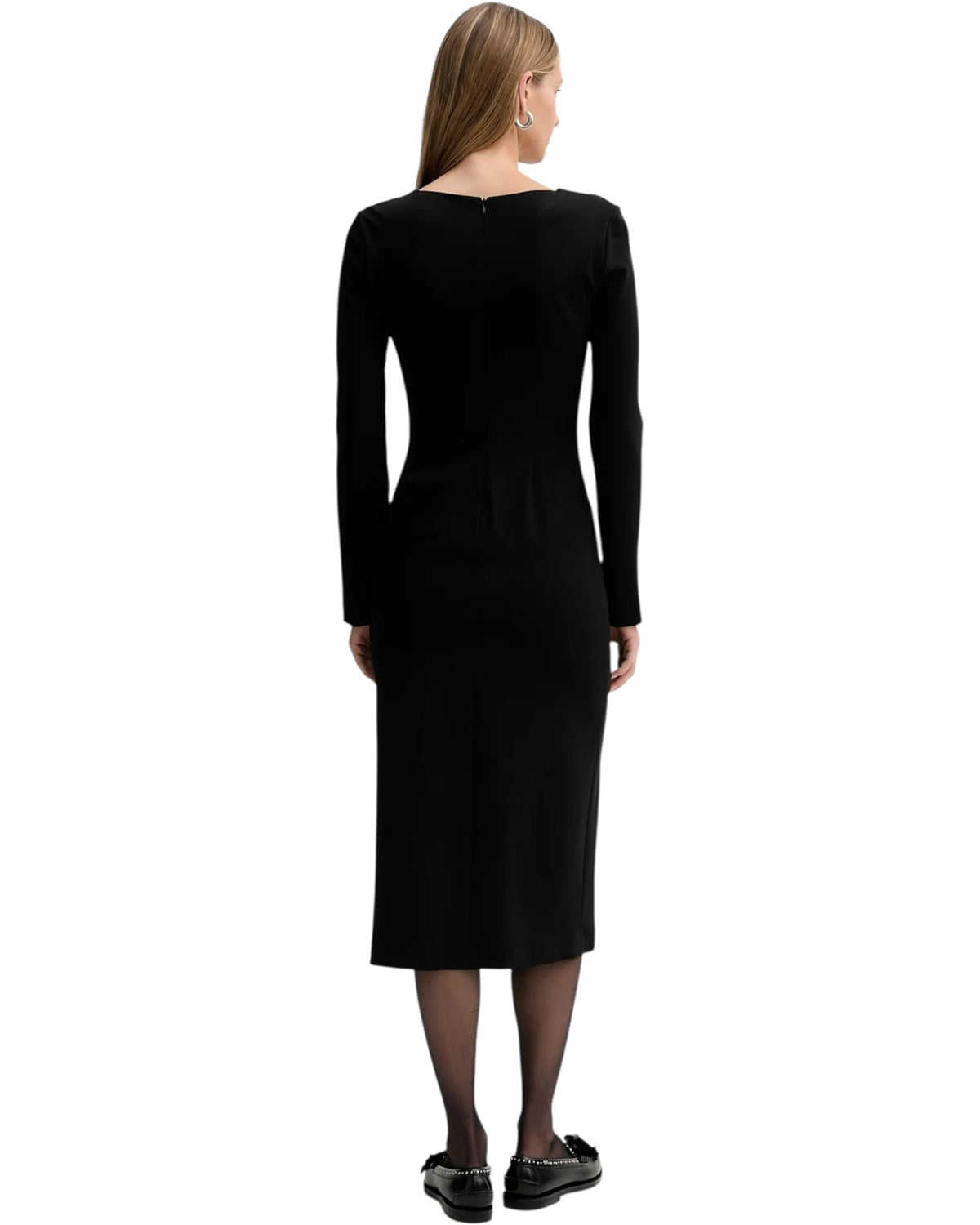 Midi φόρεμα με ντεκολτέ FILIPPA