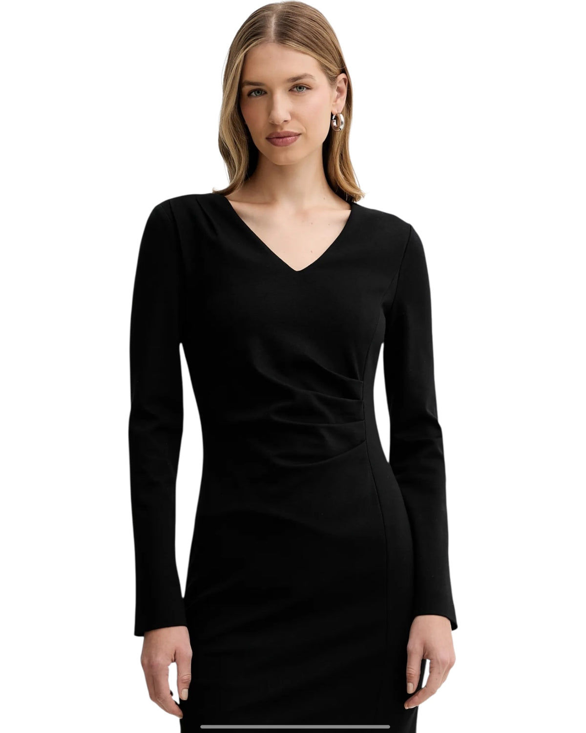 Midi φόρεμα με ντεκολτέ FILIPPA